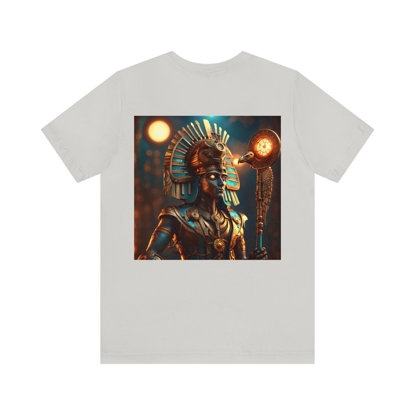 Steampunk Egyptian God Horus NFT Unisex Jersey Short Sleeve Tee T-Shirt