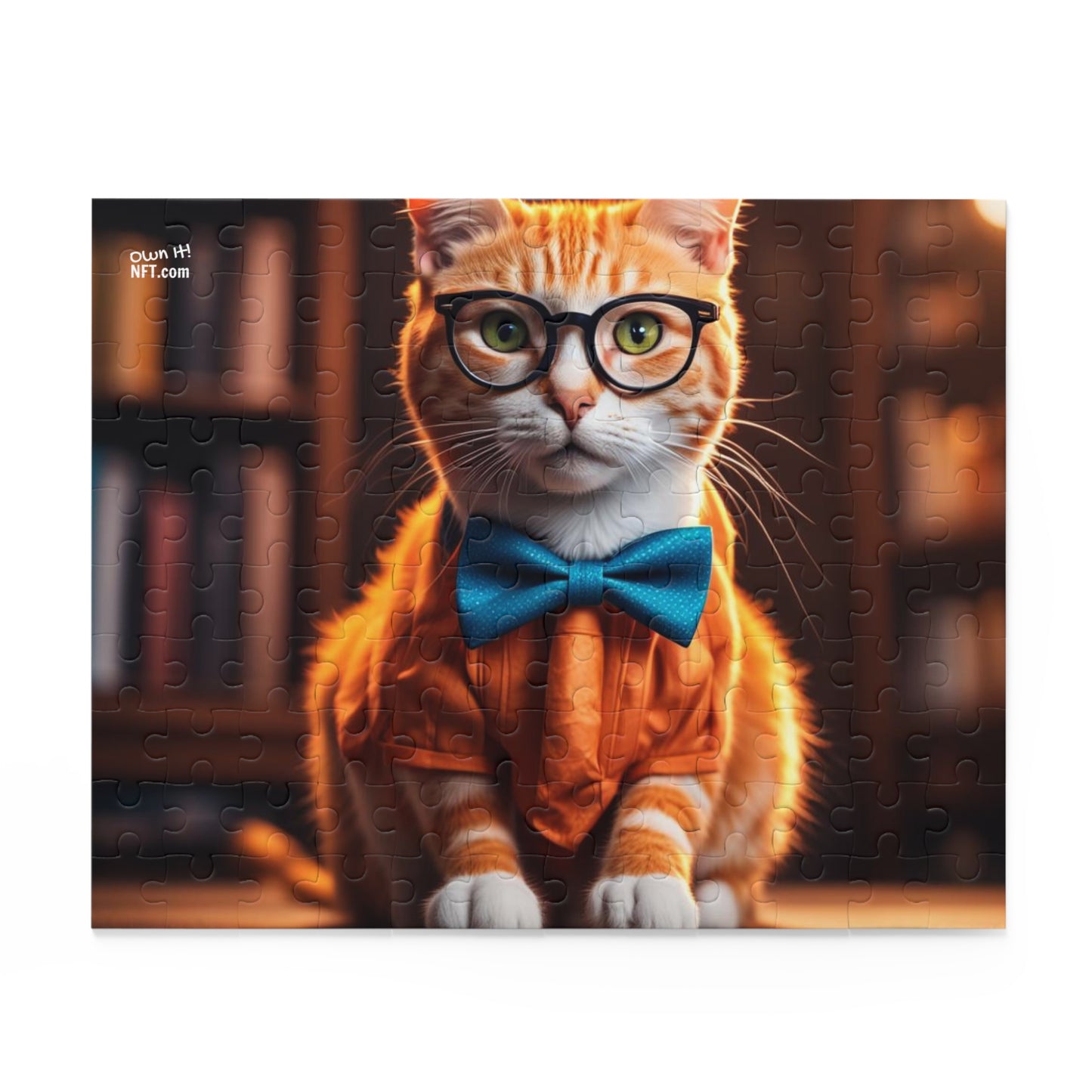 Information Technology Cat Profession NFT Art Collection Puzzle (120, 252, 500-Piece)