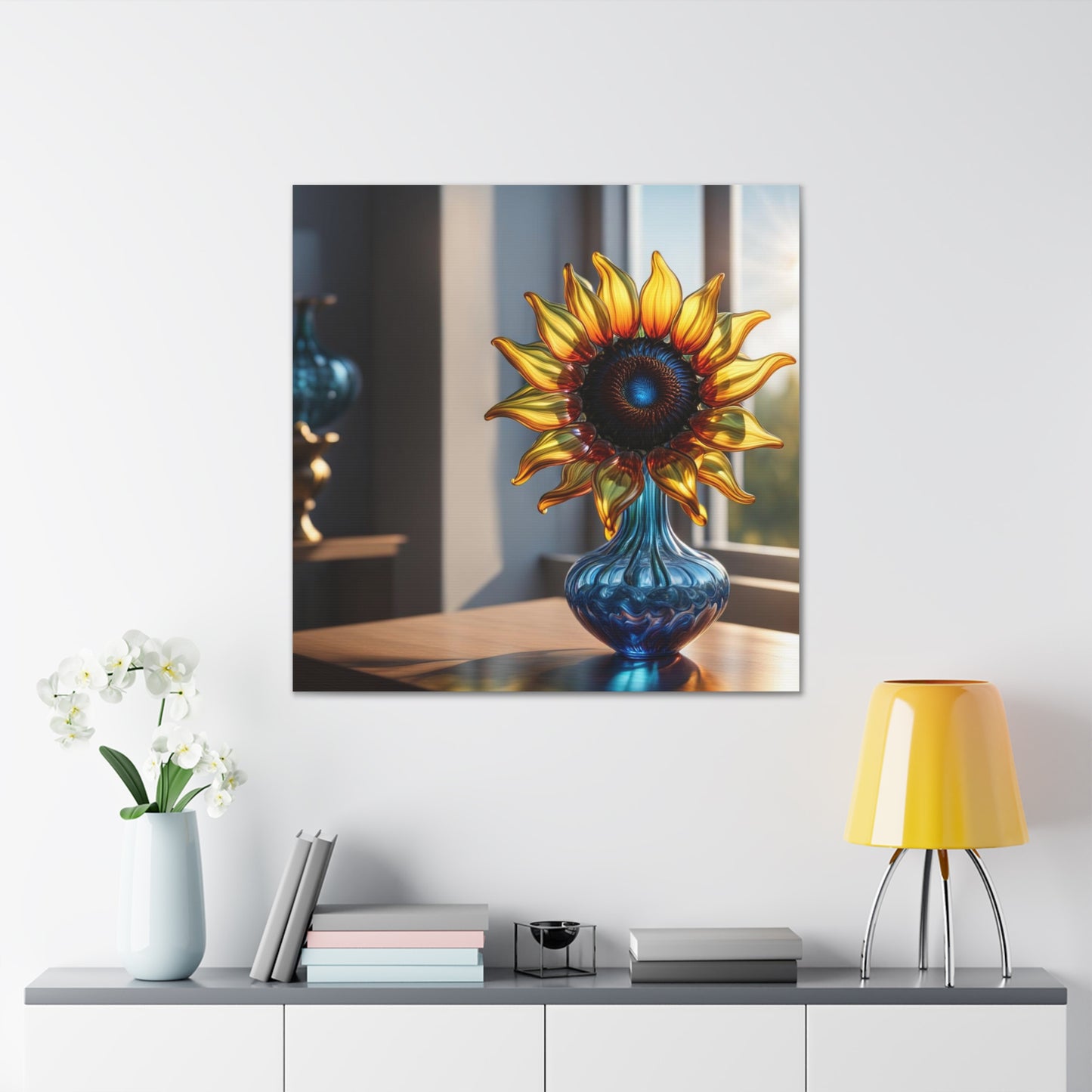 The "Sunshine Flower" Canvas Gallery Wrap from the Everything Else Collection