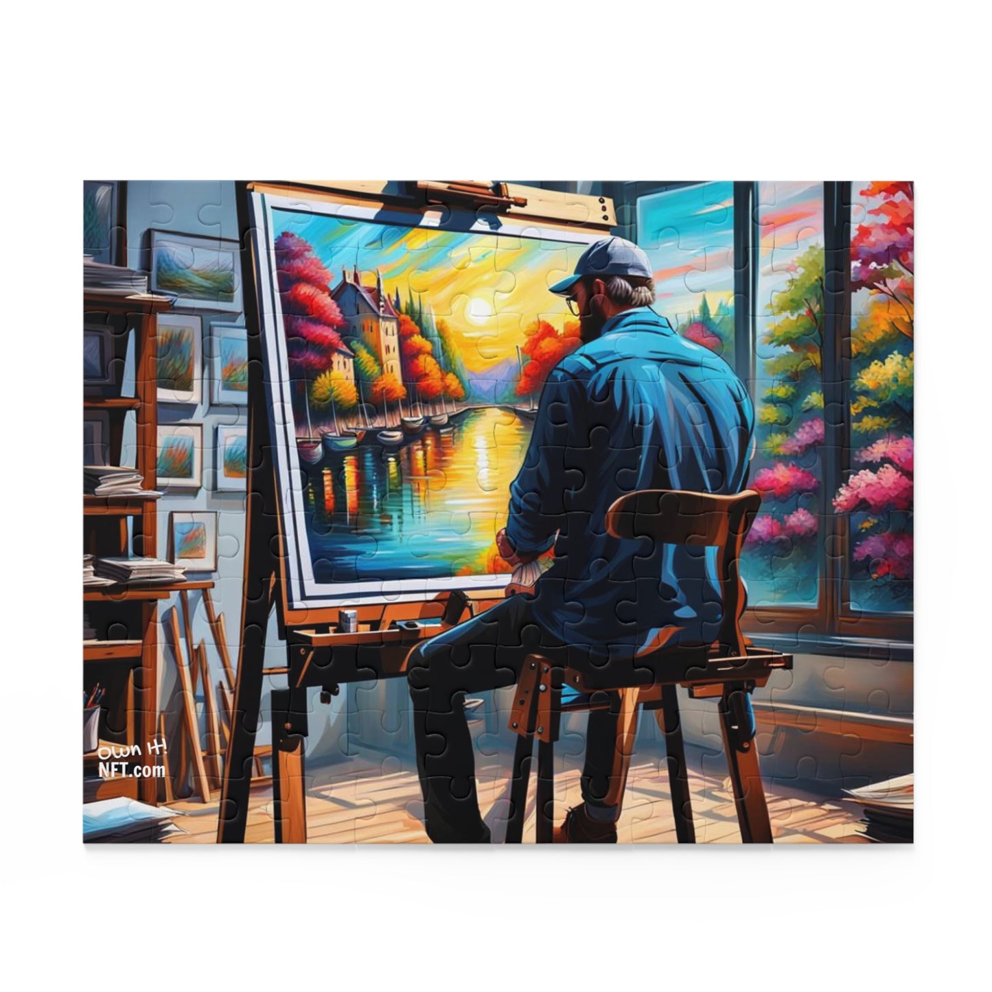 The Arthur The Artist Fan NFT Art Collection Puzzle (120, 252, 500-Piece)