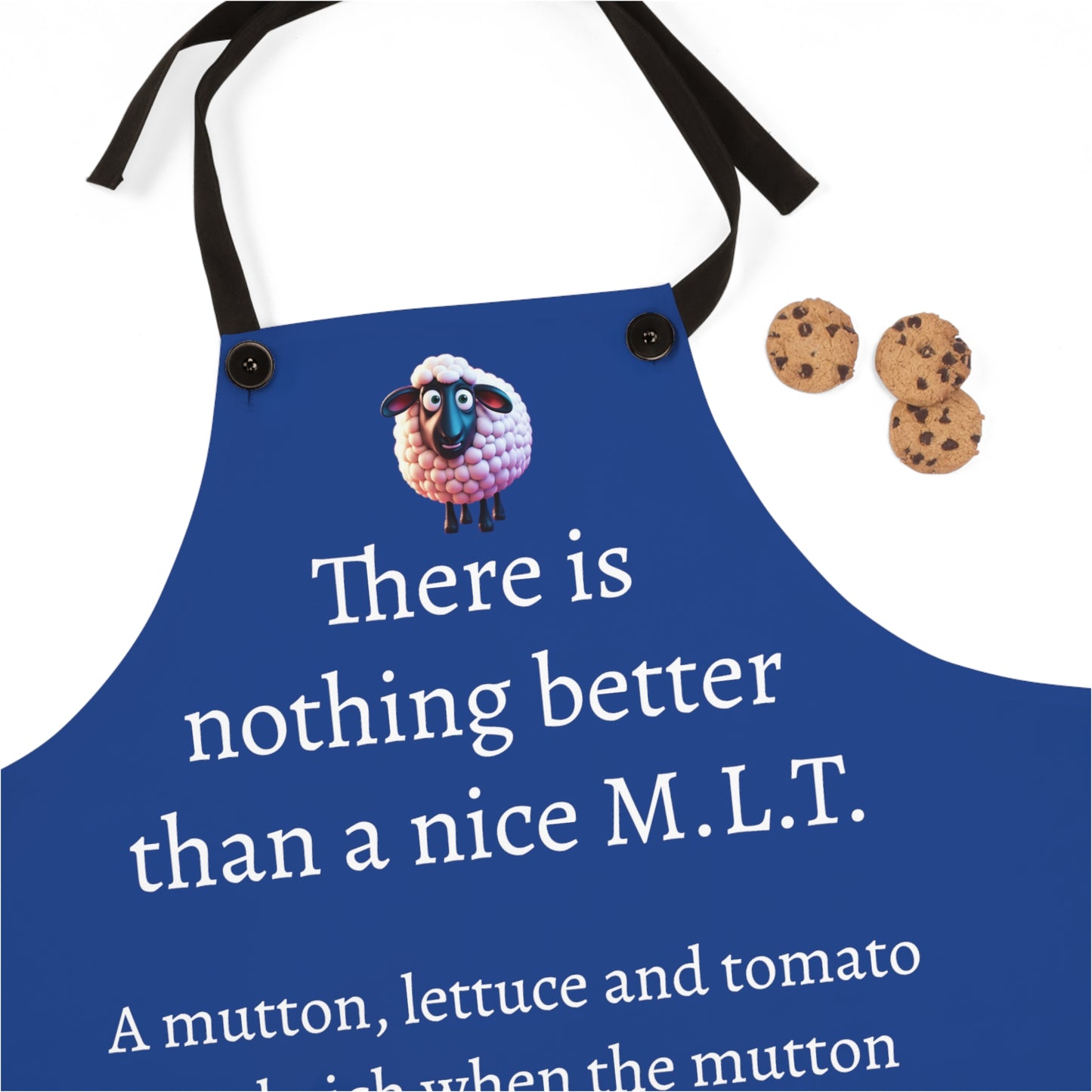 The "M.L.T." Apron from the In the Know Collection