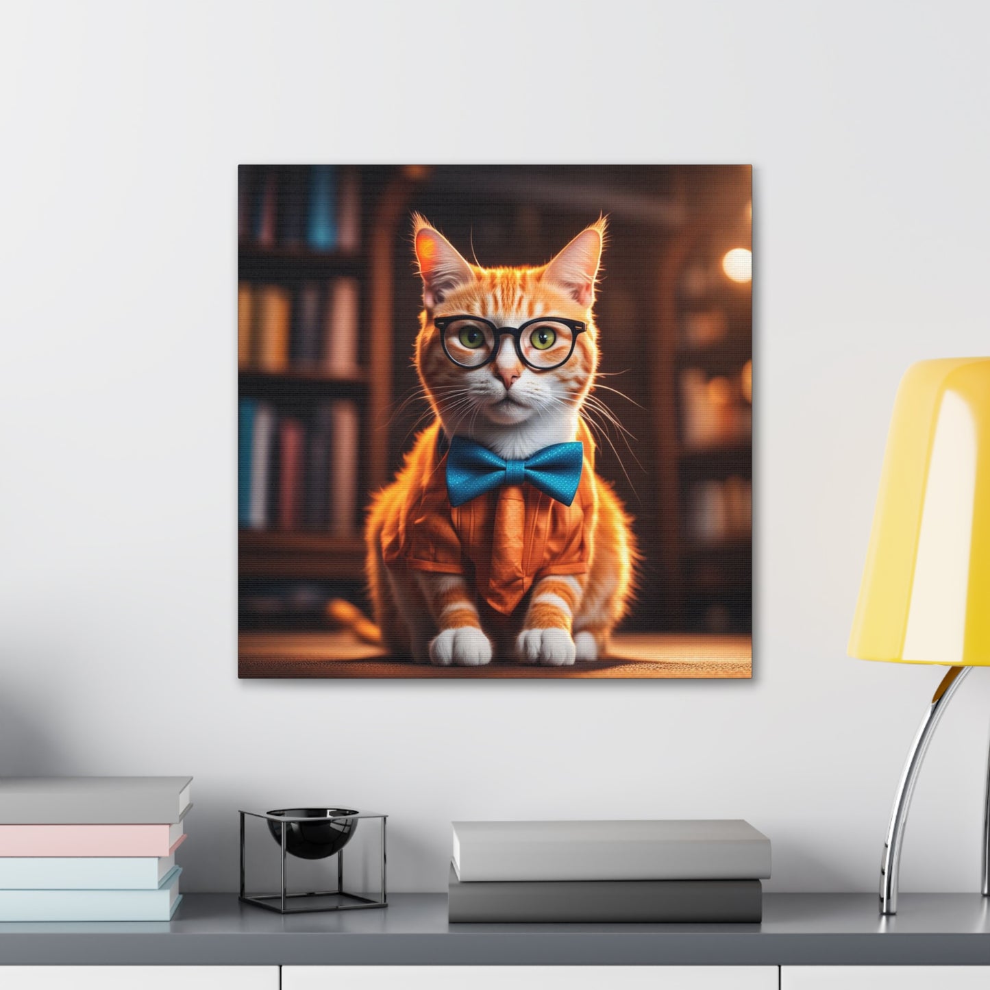 The Information Technology Cat Profession NFT Art Canvas Gallery Wraps