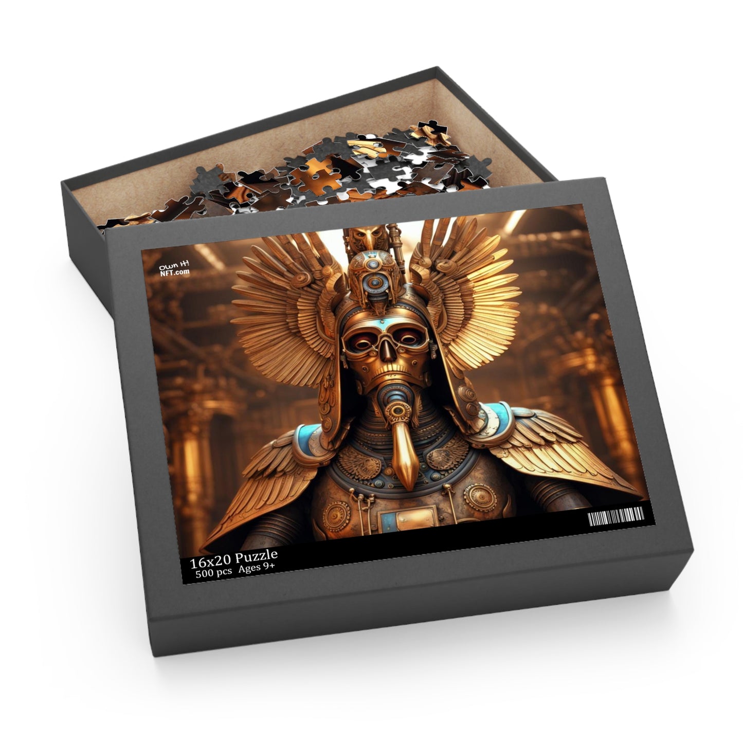 Steampunk Afterlife NFT Art Collection Puzzle (120, 252, 500-Piece)