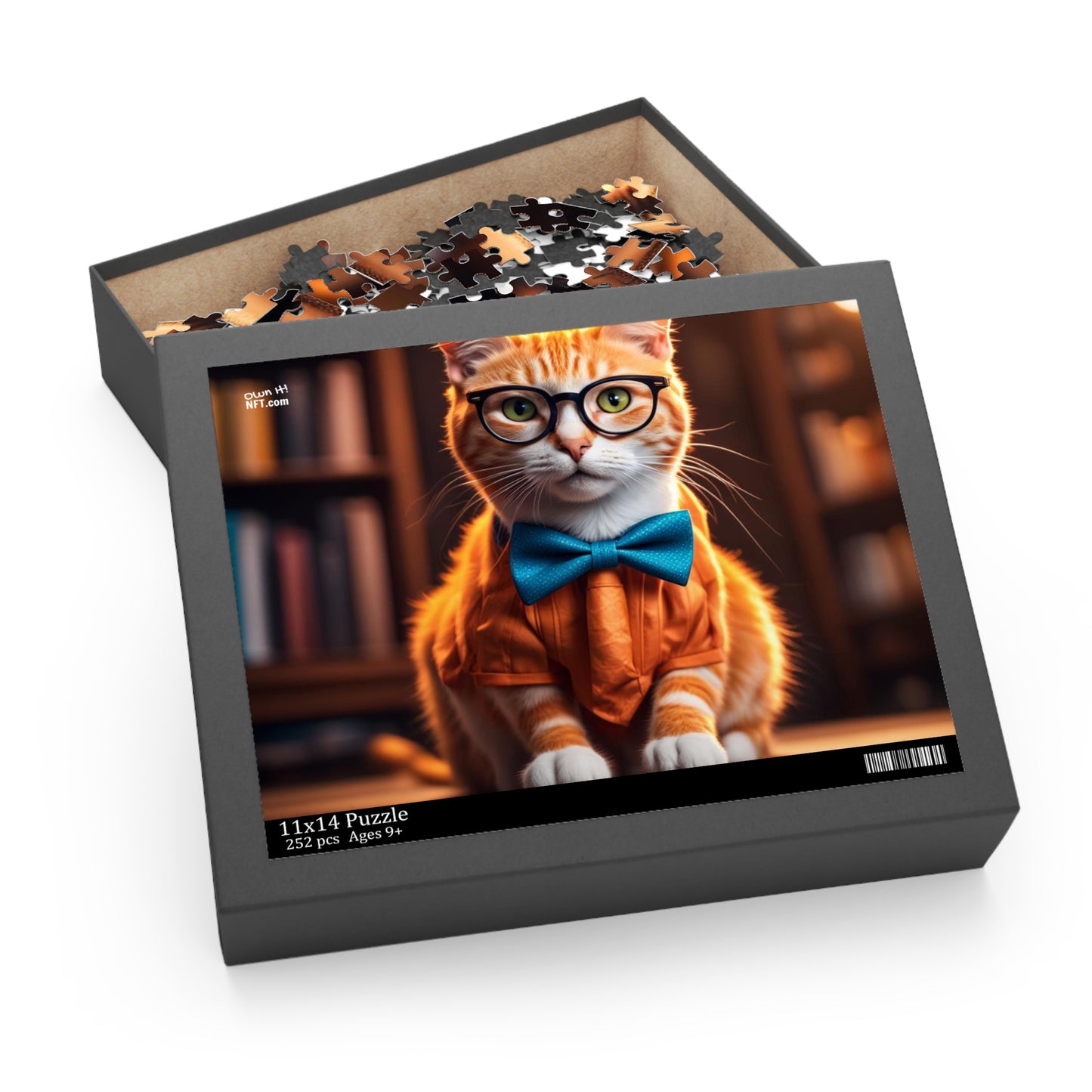 Information Technology Cat Profession NFT Art Collection Puzzle (120, 252, 500-Piece)