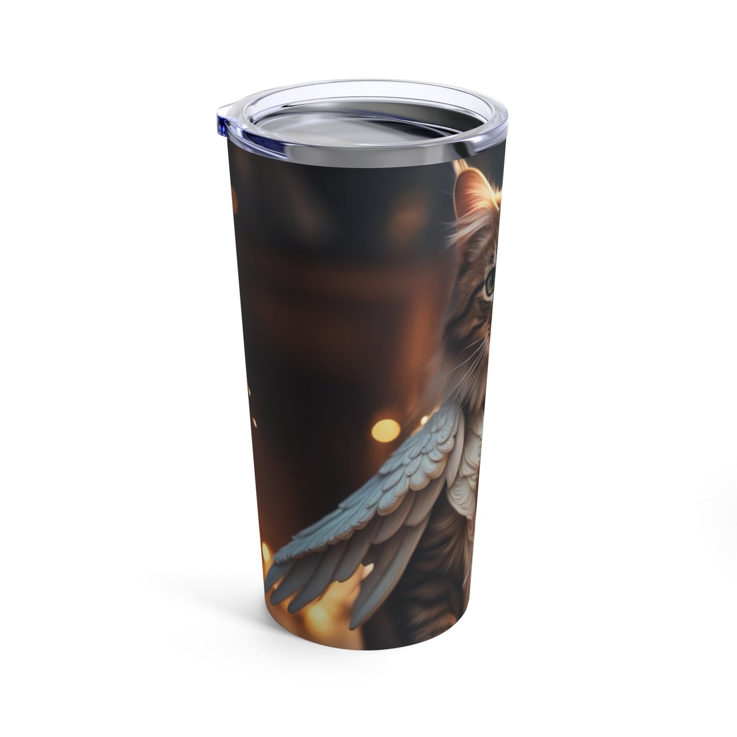 The Angel of Nine Lives Cat Profession NFT Art Tumbler 20oz