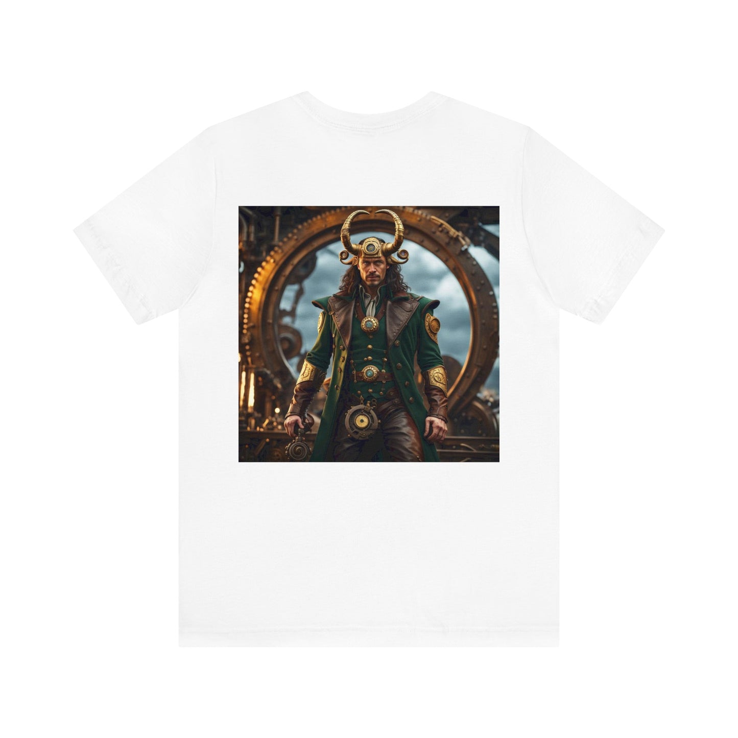 Steampunk Norse God Loki NFT Unisex Jersey Short Sleeve Tee T-Shirt