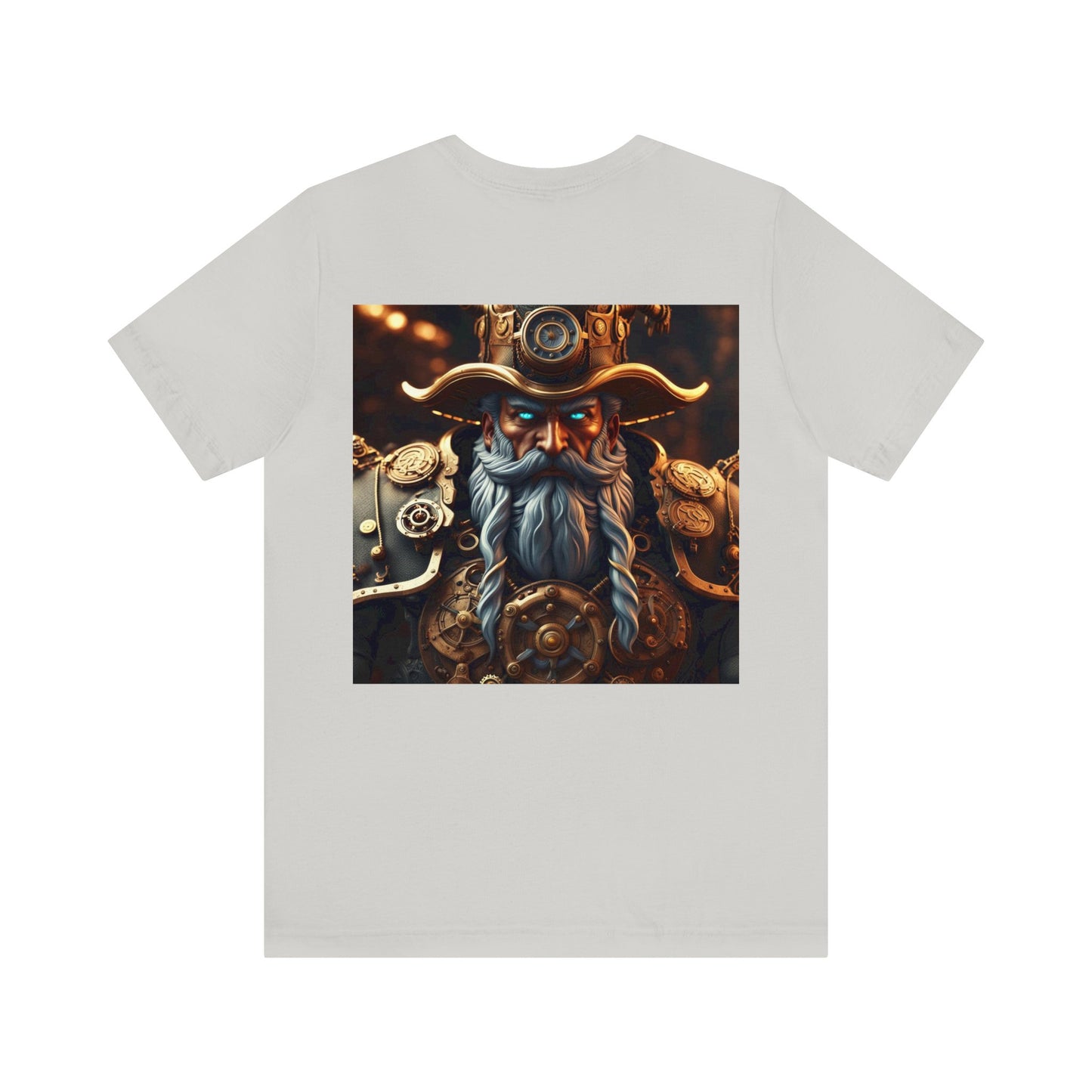 Steampunk Norse God Odin NFT Unisex Jersey Short Sleeve Tee T-Shirt