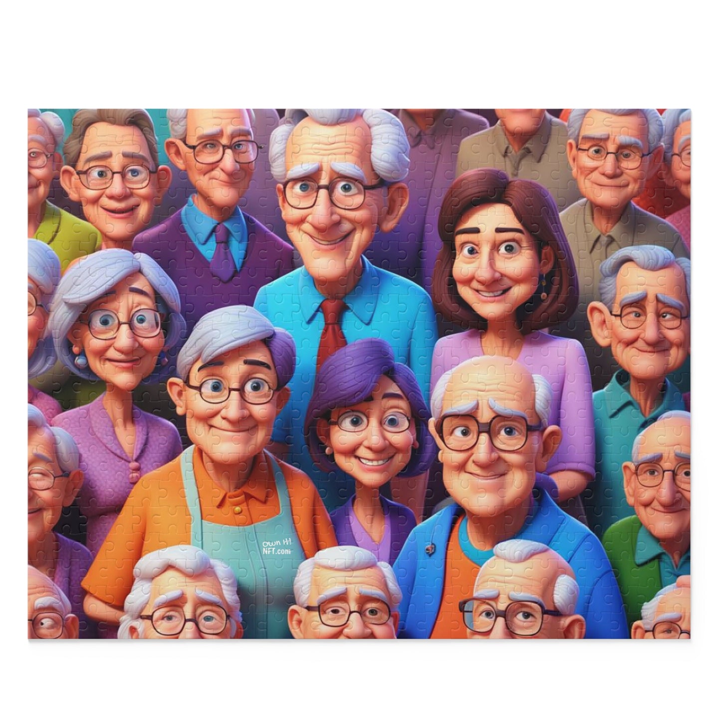 The Grandparents Everything Else Art Collection Puzzle (120, 252, 500-Piece)