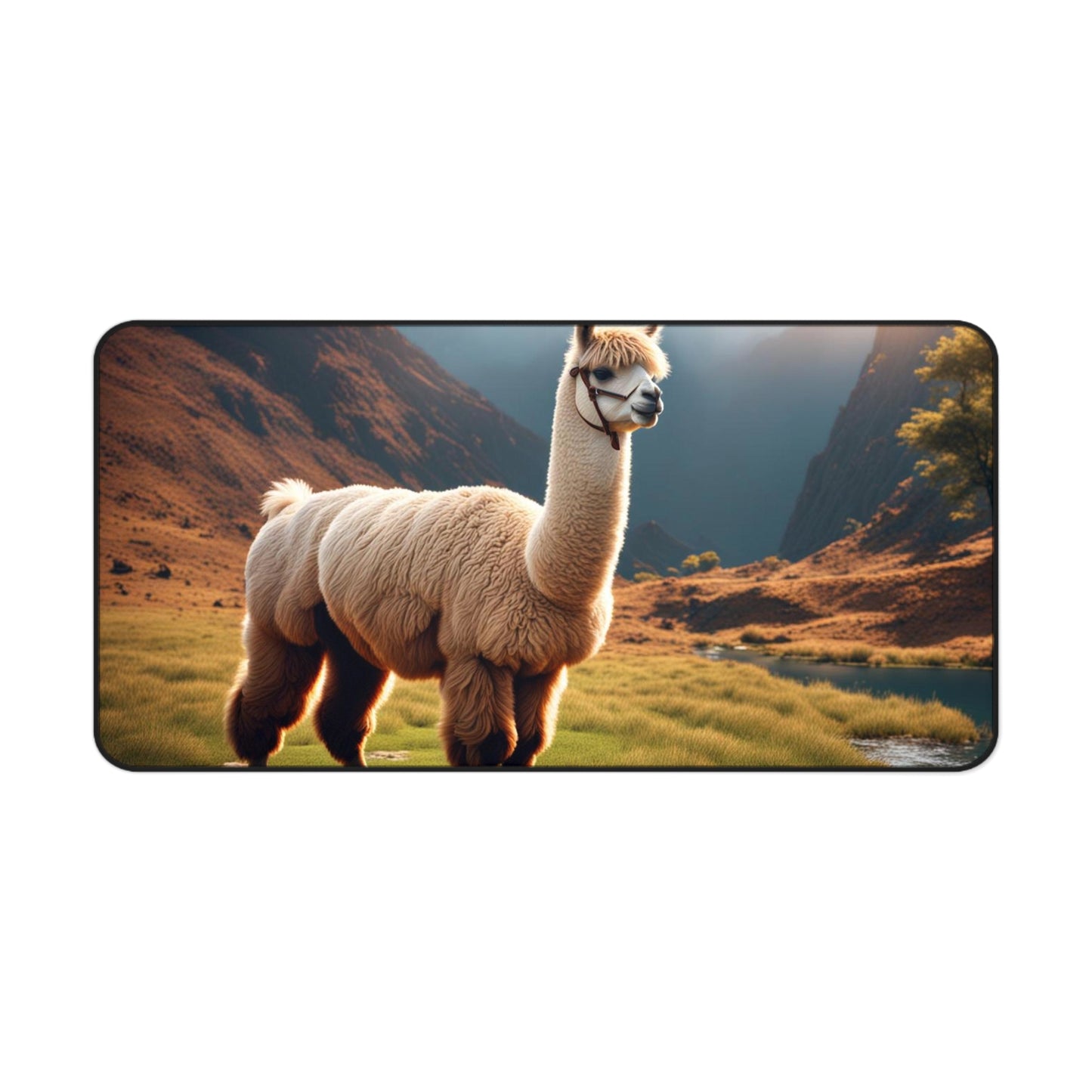 Alpaca Desk Mat