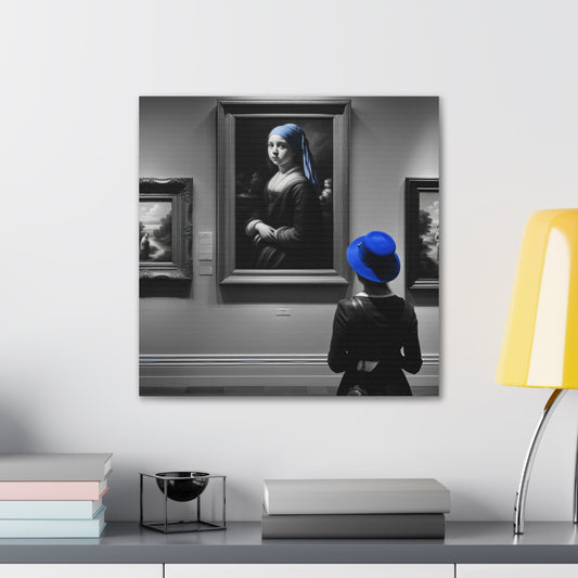 The Art Imitating Art Canvas Gallery Wrap from the Everything Else Collection