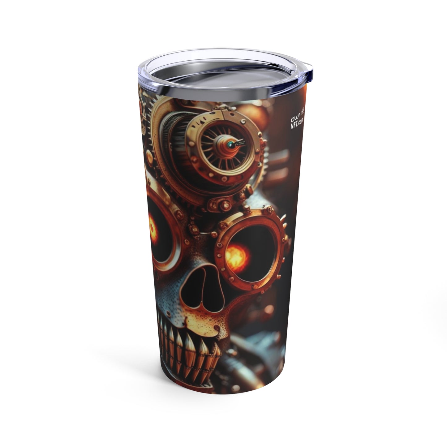 Steampunk Devil NFT Art Tumbler 20oz