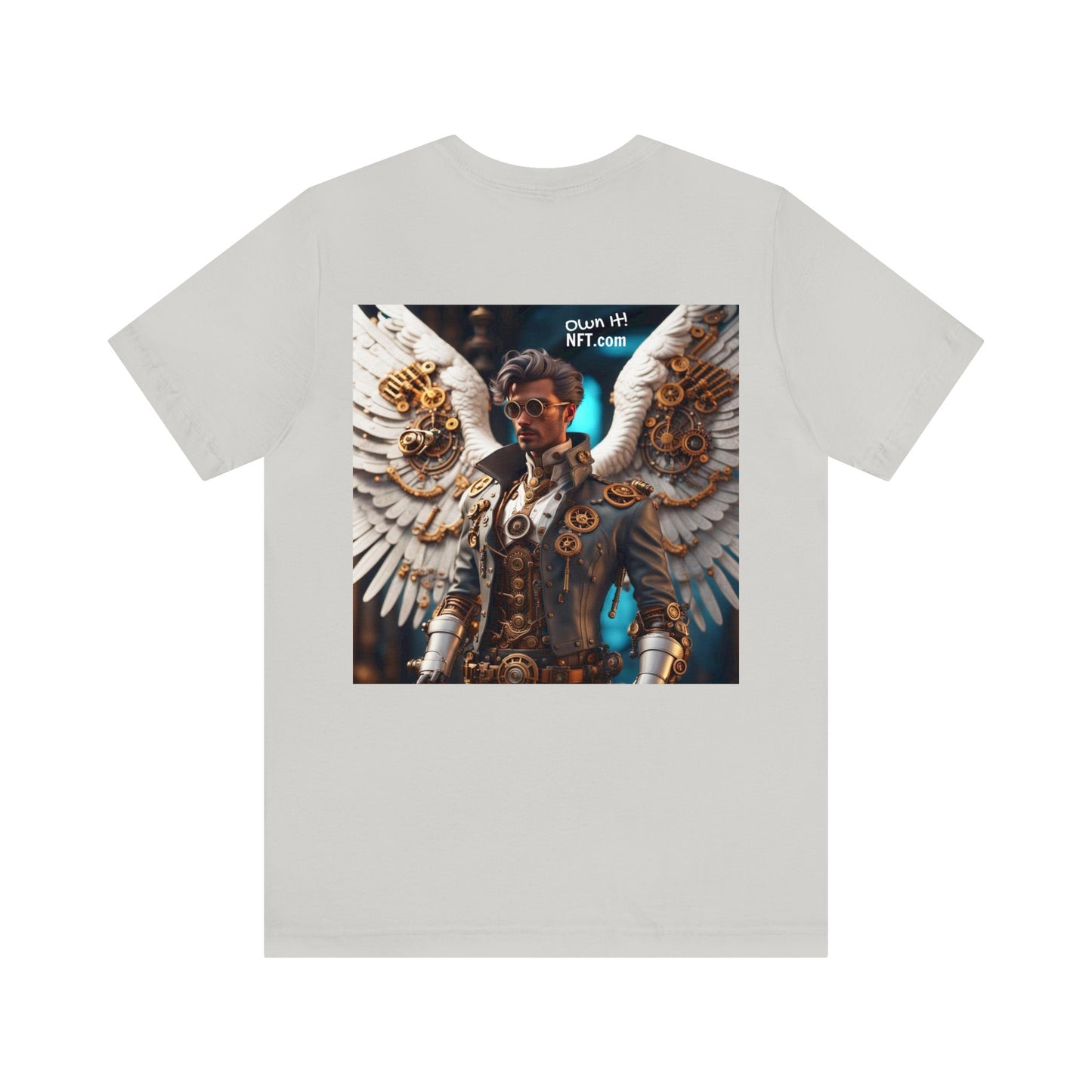 Steampunk Angel NFT Unisex Jersey Short Sleeve Tee T-Shirt