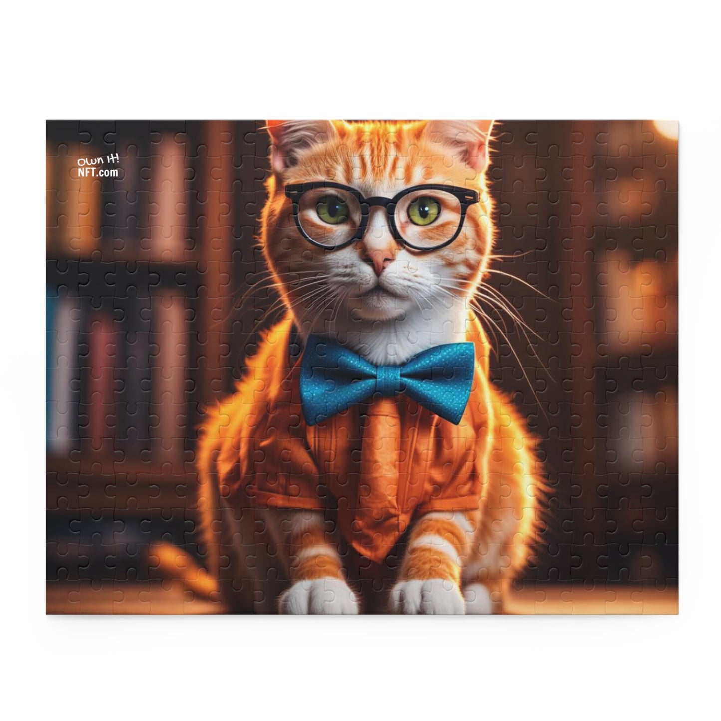 Information Technology Cat Profession NFT Art Collection Puzzle (120, 252, 500-Piece)