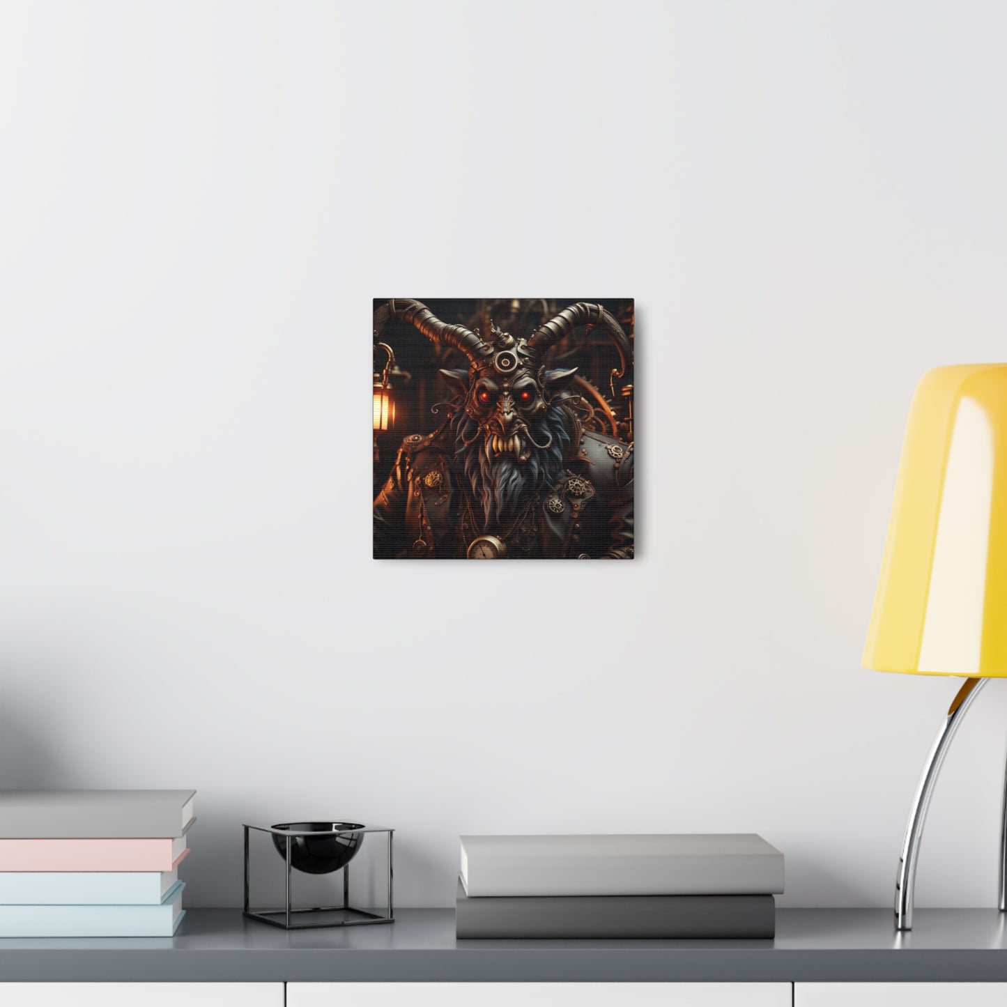 Steampunk Krampus NFT Art Canvas Gallery Wraps