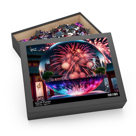 The Chinese New Year 2 Everything Else Art Collection Puzzle (120, 252, 500-Piece)