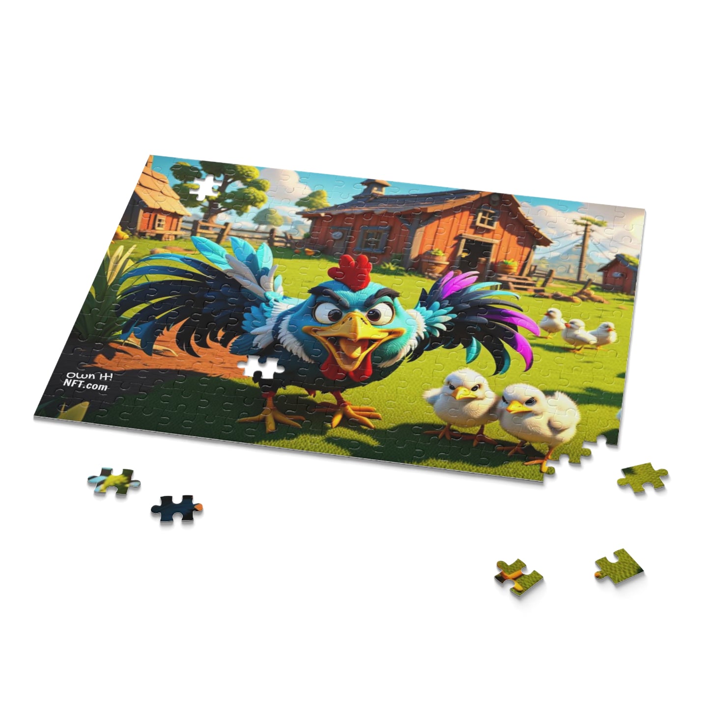 The Chicken Coop Everything Else Art Collection Puzzle (120, 252, 500-Piece)