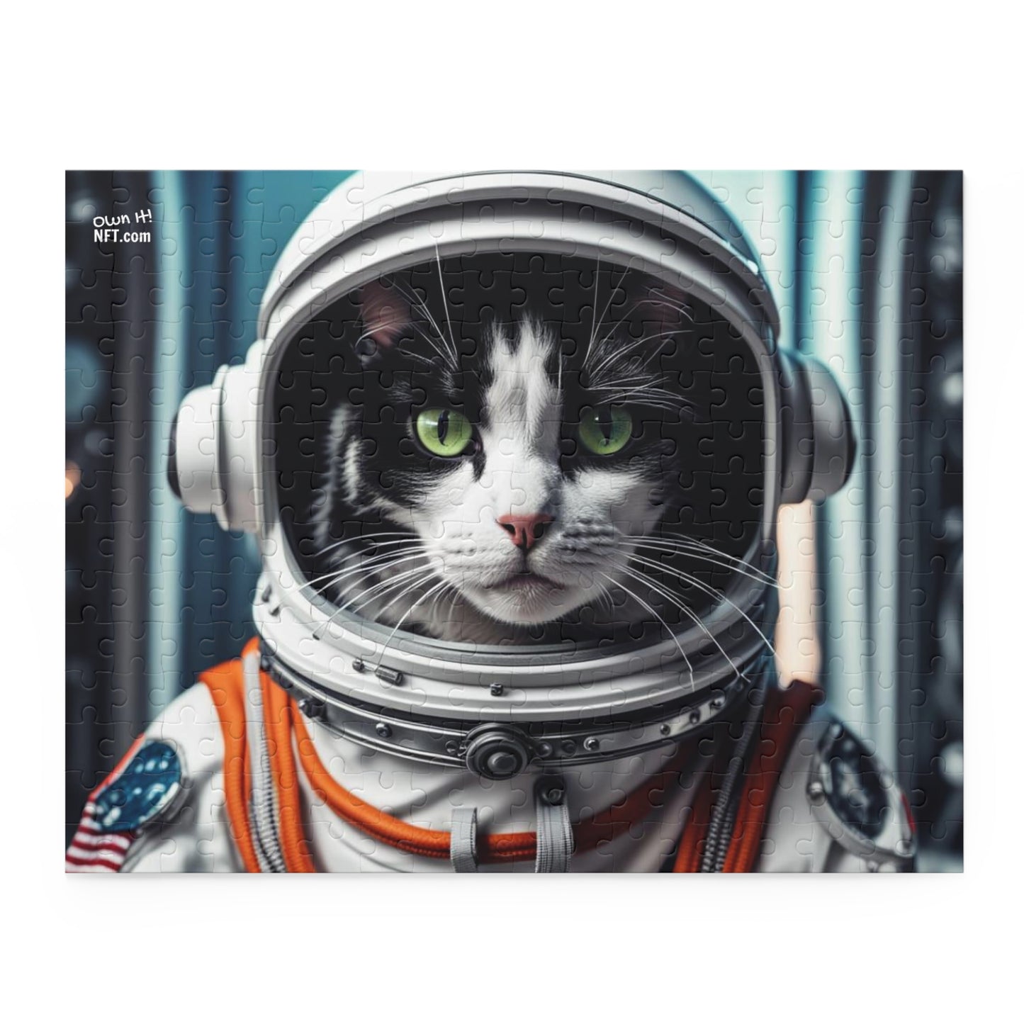 Astronaut Cat Profession NFT Art Collection Puzzle (120, 252, 500-Piece)