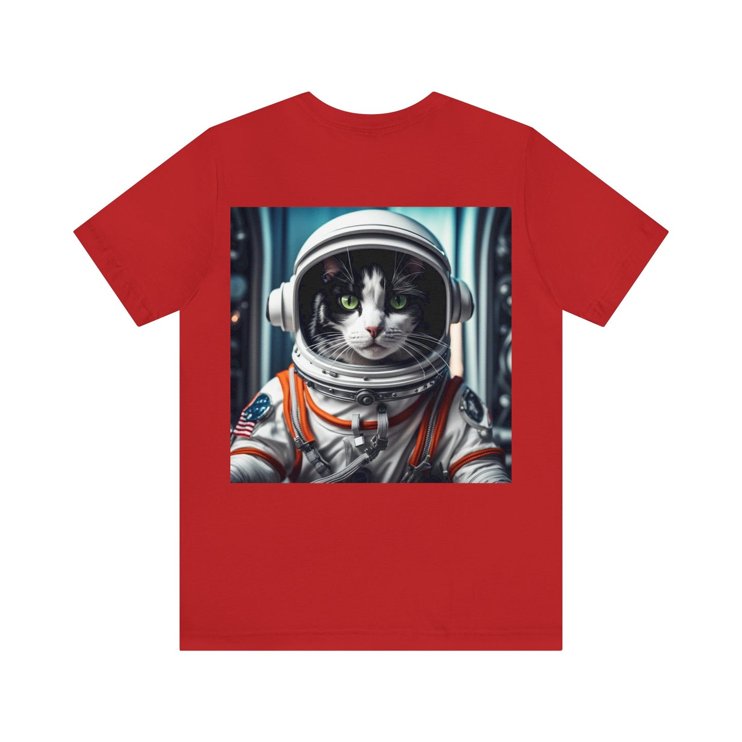 Astronaut Cat Profession NFT Art Unisex Jersey Short Sleeve Tee