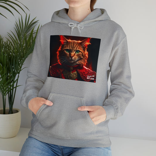 The Witch Cat Profession NFT Art Unisex Heavy Blend™ Hooded Sweatshirt