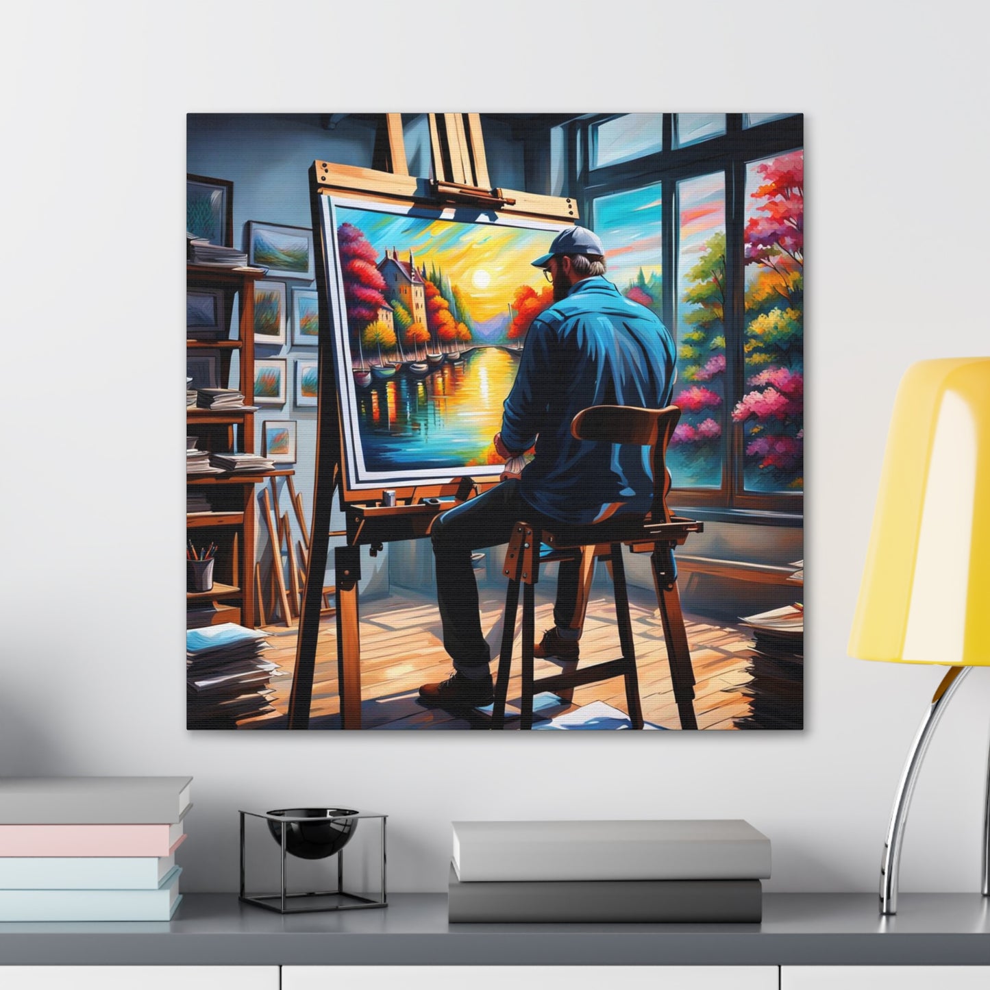 Fan Inspired Arthur The Artist NFT Art Canvas Gallery Wraps