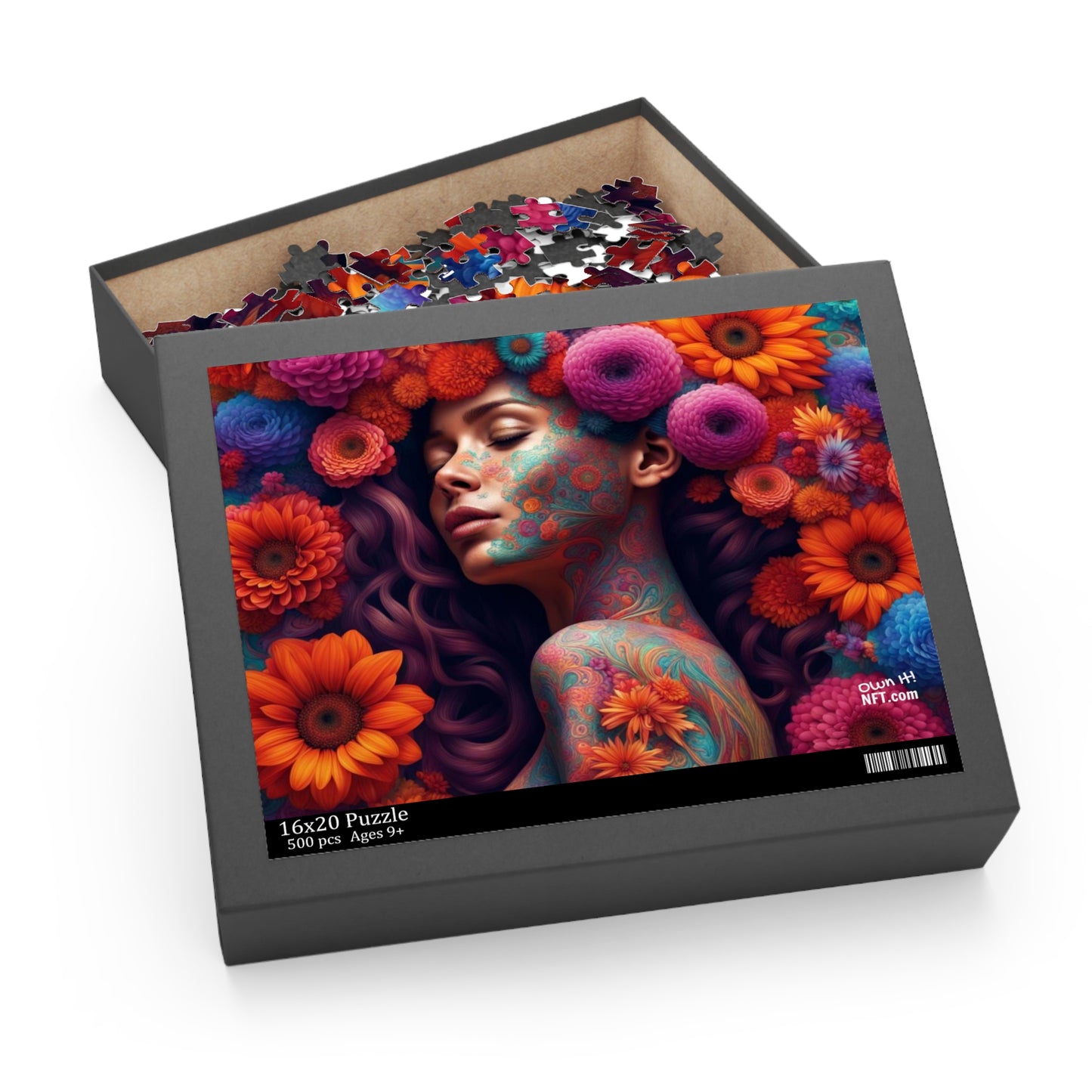 The Flower Girl Everything Else Art Collection Puzzle (120, 252, 500-Piece)