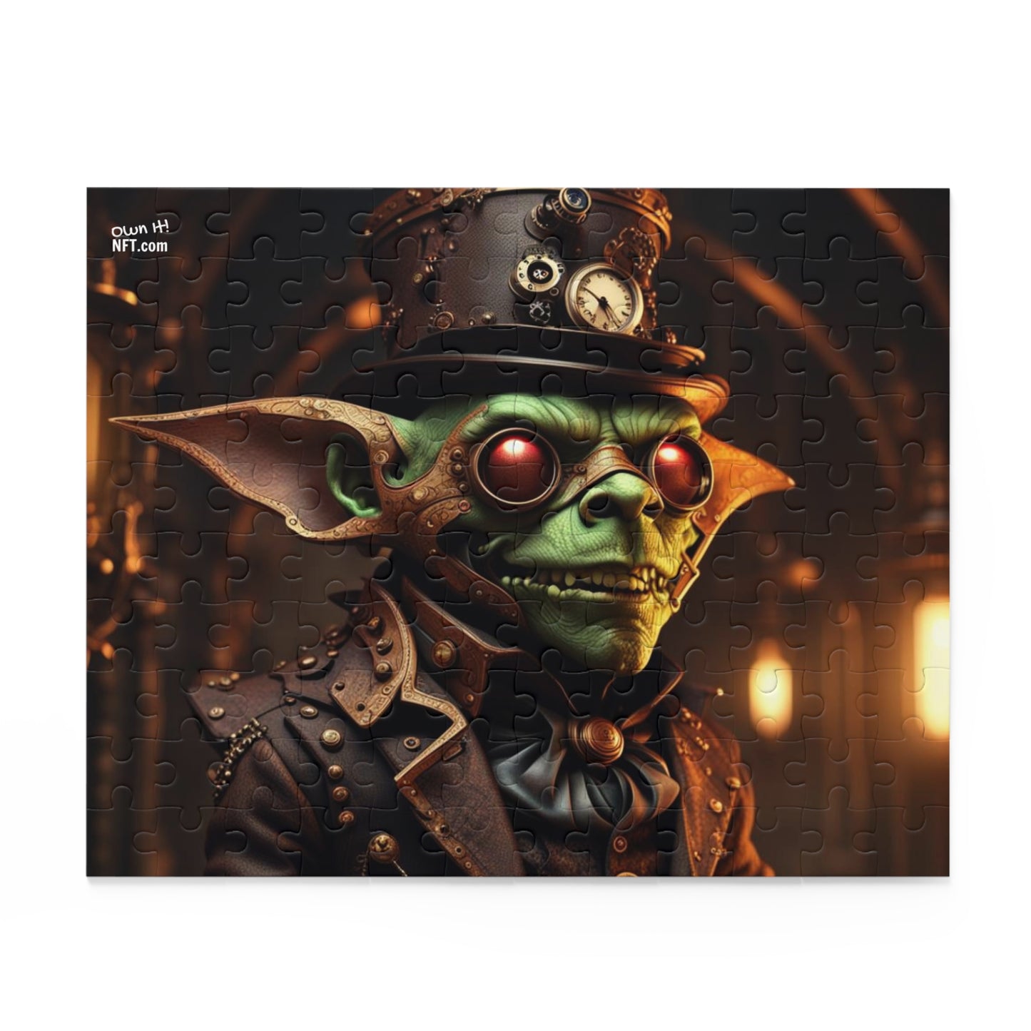 Steampunk Goblin NFT Art Collection Puzzle (120, 252, 500-Piece)