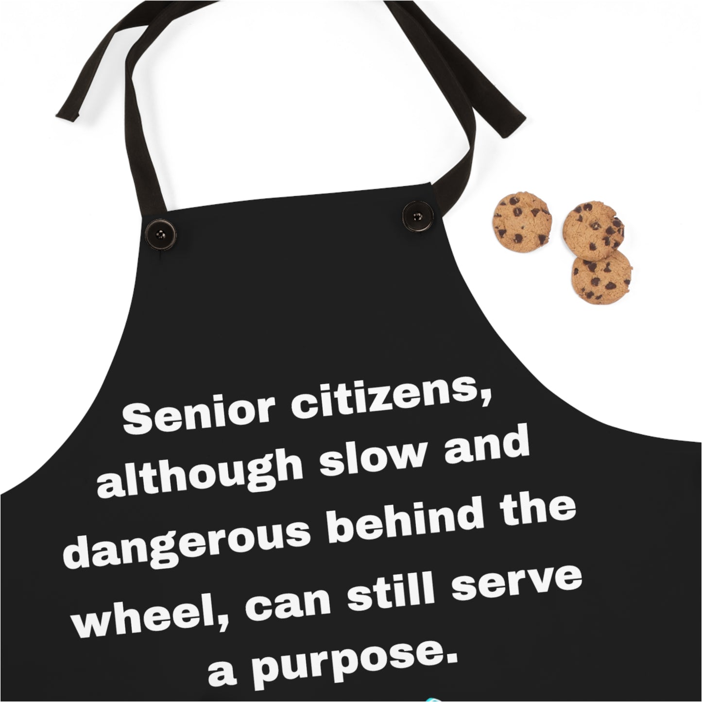 Novelty Gag Gift "Serve a Purpose" Apron from the In the Know Collection