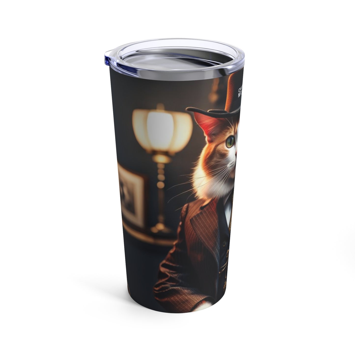 The Mafia Boss Cat Profession NFT Art Tumbler 20oz