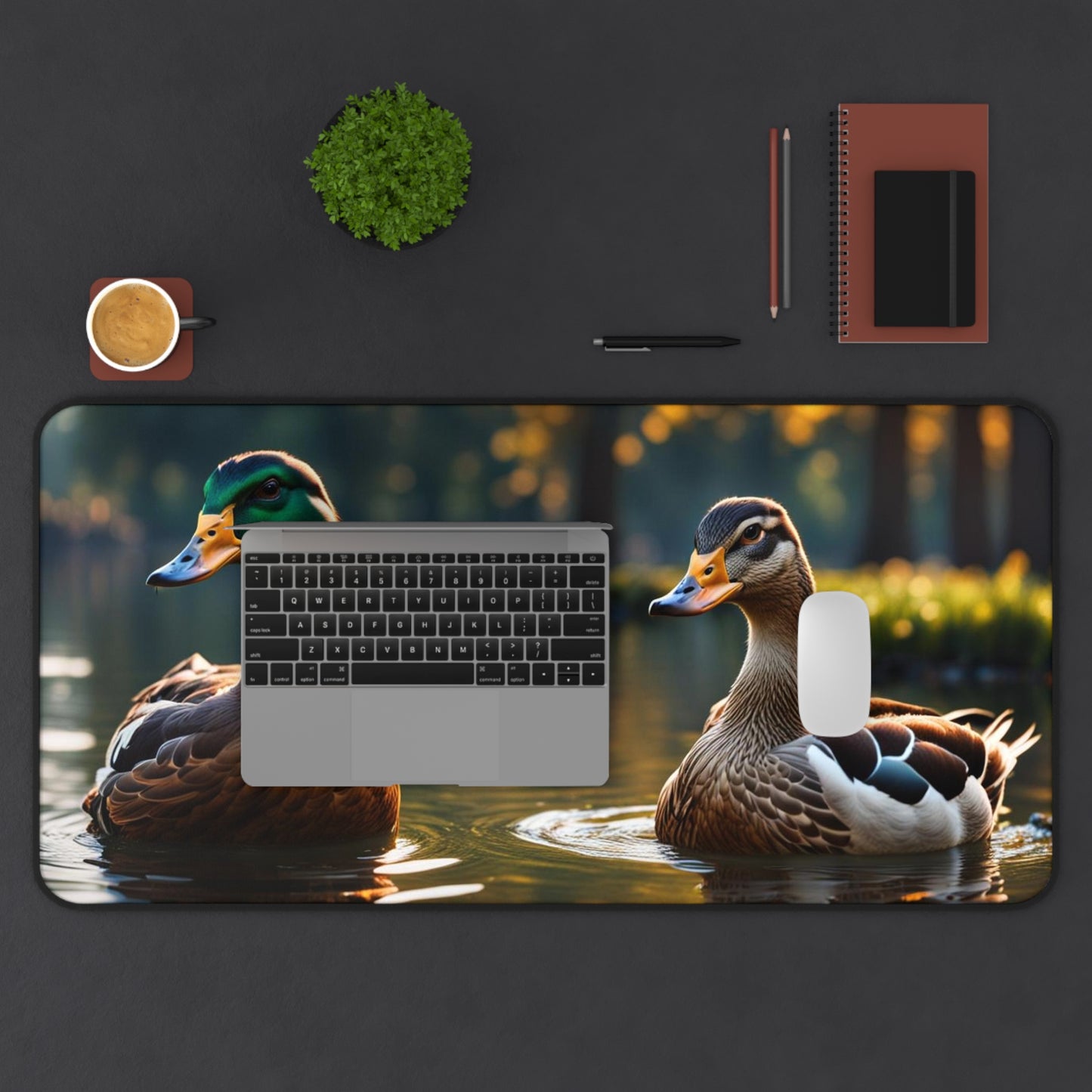 Ducks Desk Mat