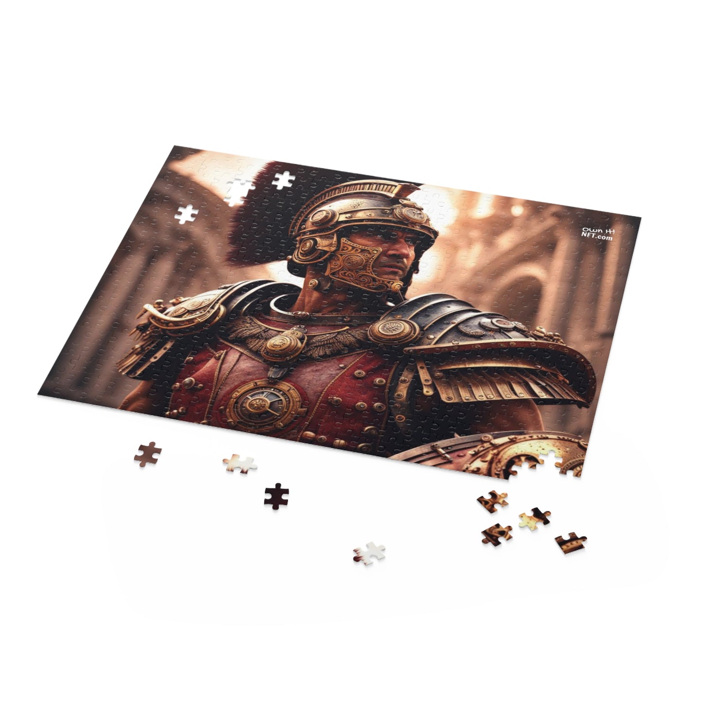 Steampunk Legionary NFT Art Collection Puzzle (120, 252, 500-Piece)