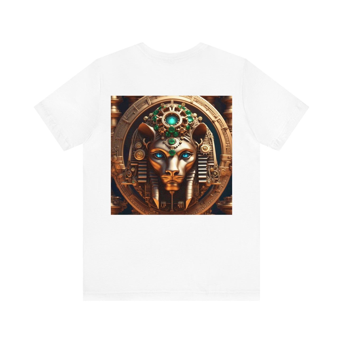 Steampunk Lioness NFT Unisex Jersey Short Sleeve Tee T-Shirt