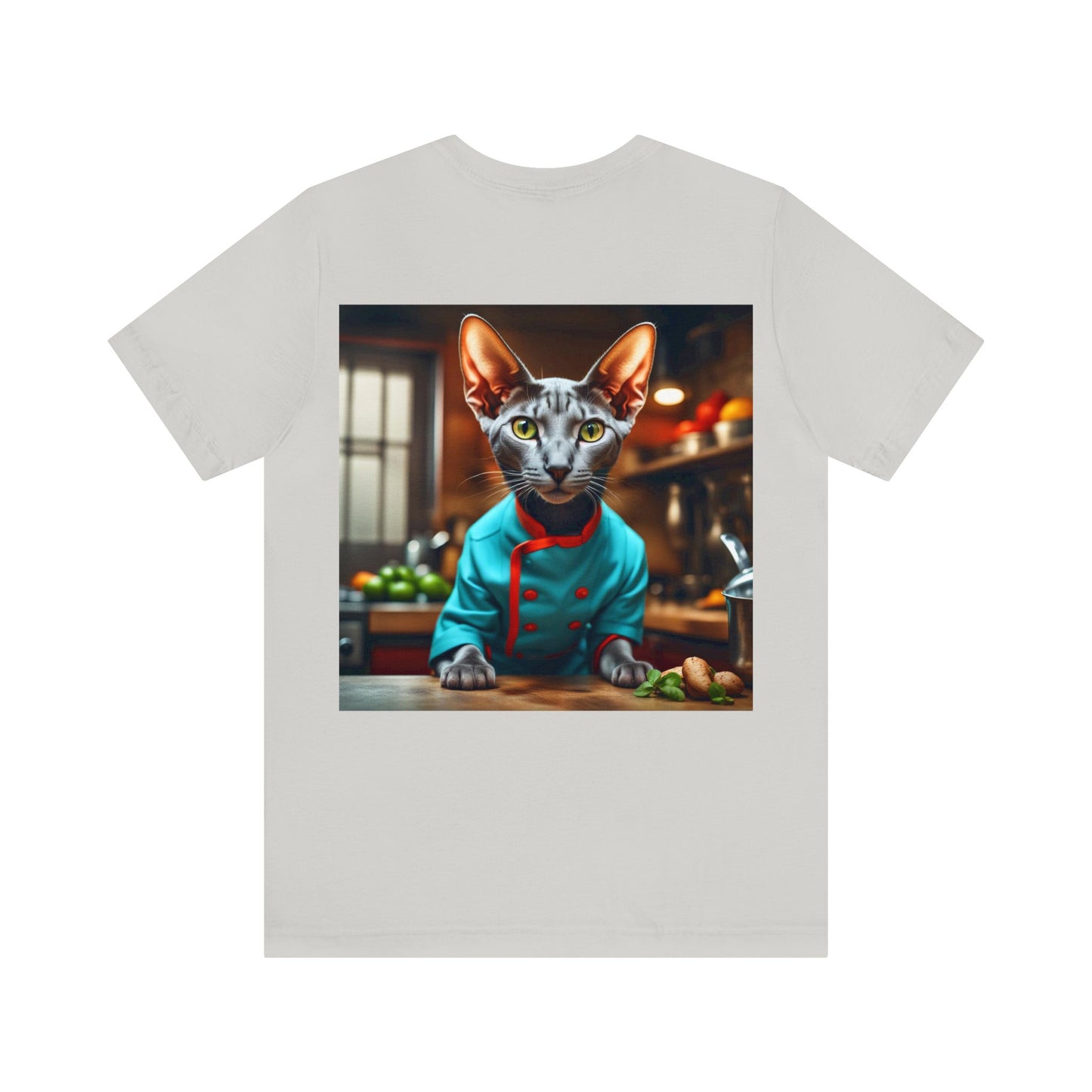 Head Chef Cat Profession NFT Art Unisex Jersey Short Sleeve Tee