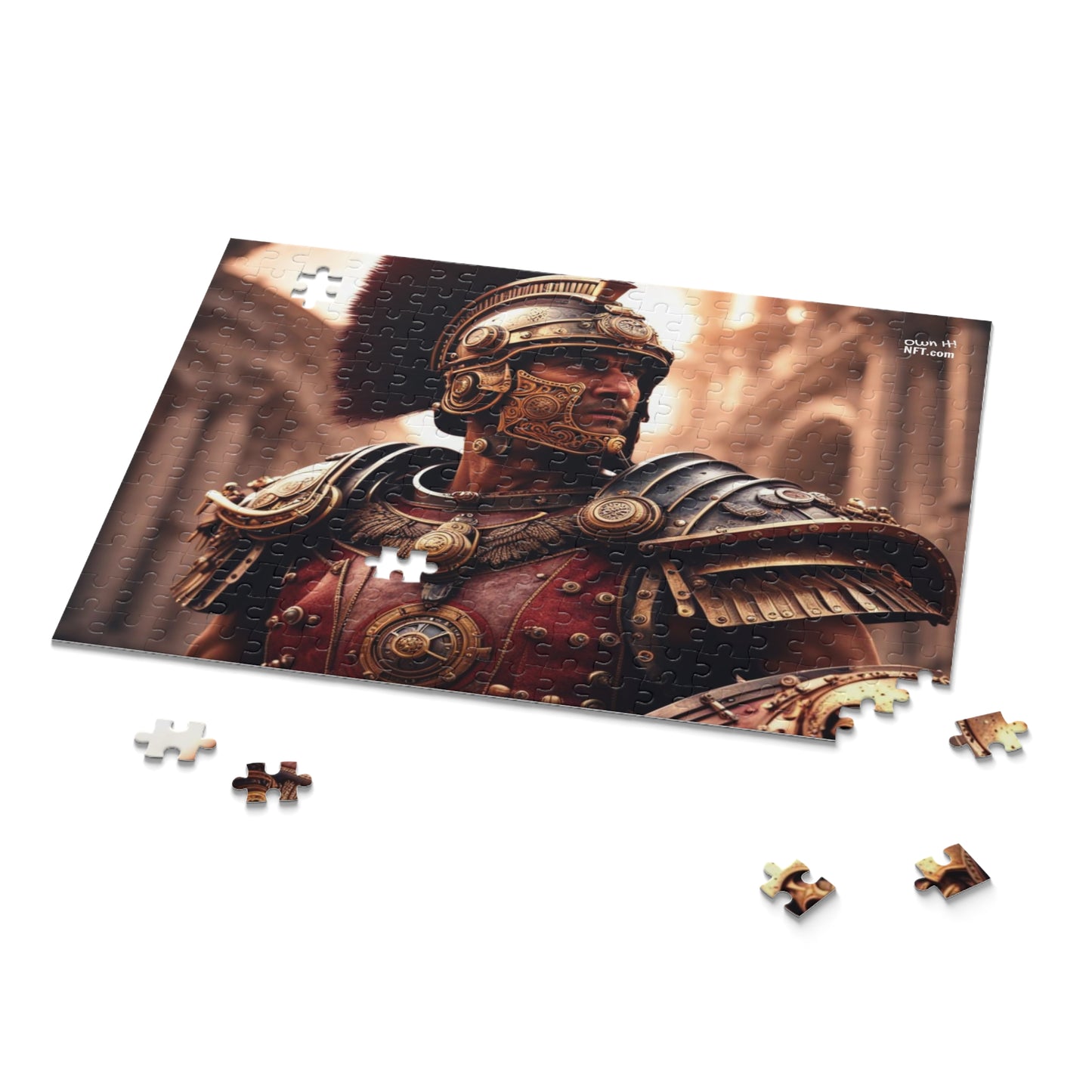 Steampunk Legionary NFT Art Collection Puzzle (120, 252, 500-Piece)