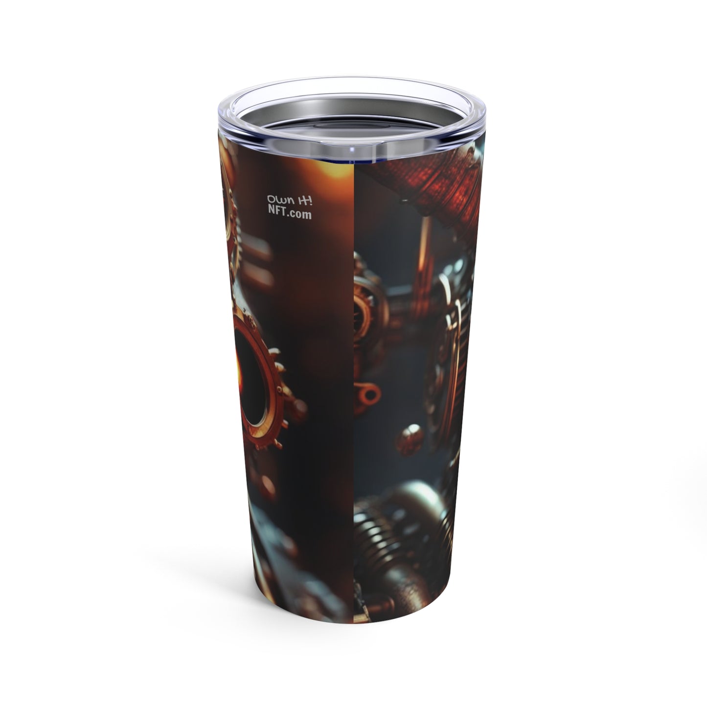 Steampunk Devil NFT Art Tumbler 20oz