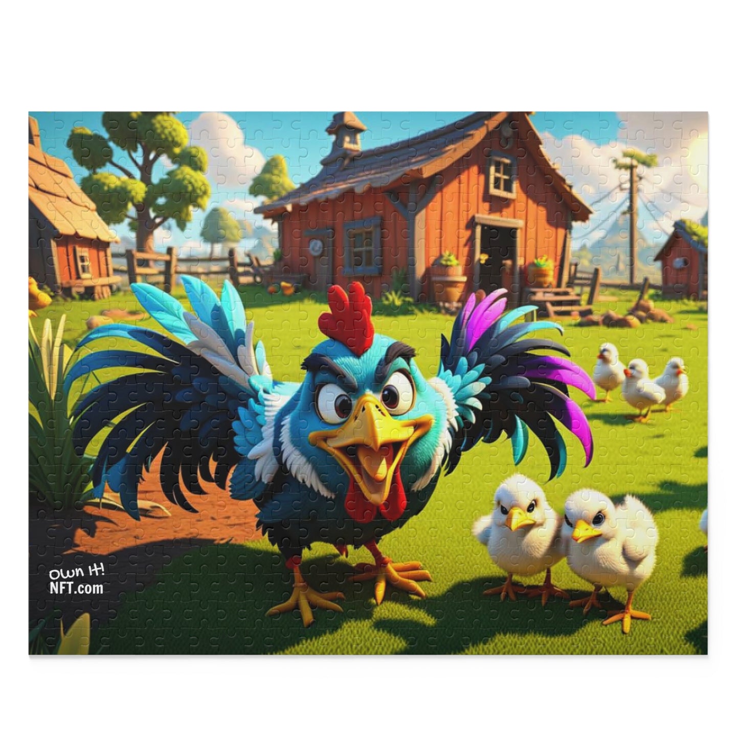 The Chicken Coop Everything Else Art Collection Puzzle (120, 252, 500-Piece)