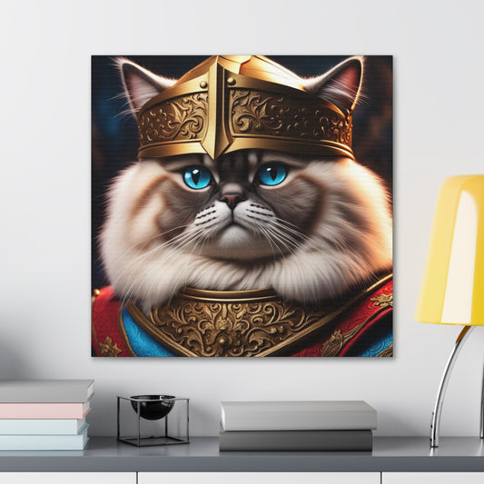 The King of the Cats Profession NFT Art Canvas Gallery Wraps