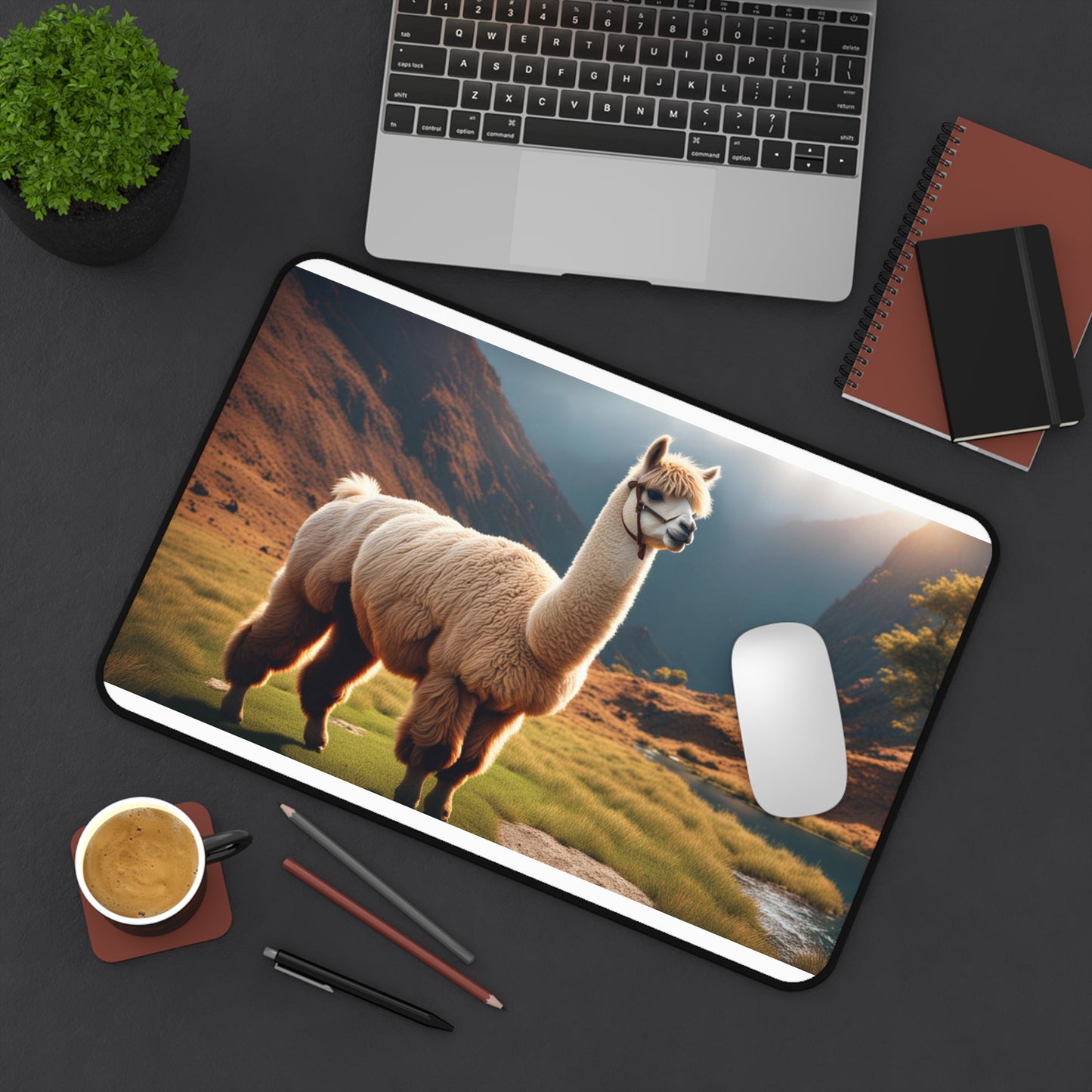 Alpaca Desk Mat