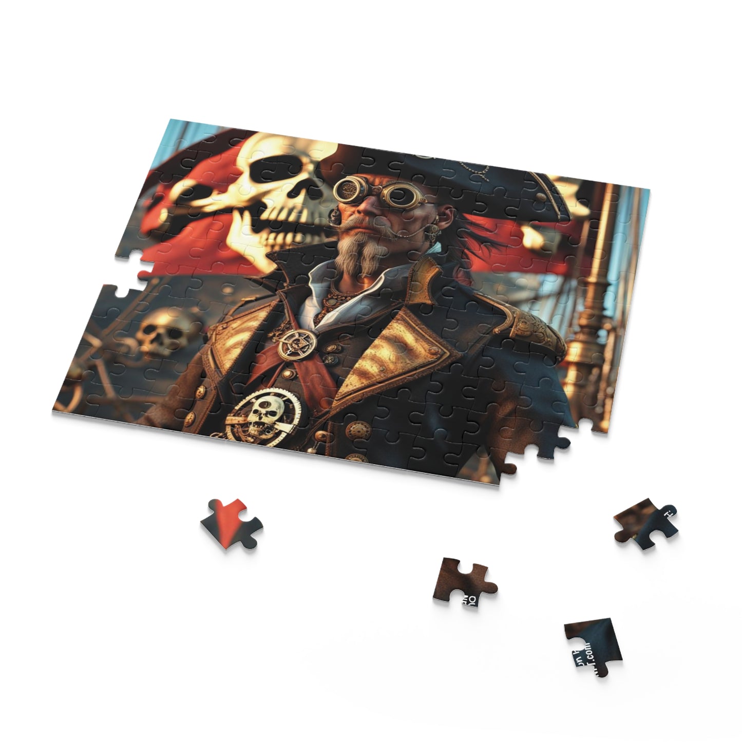 Steampunk Pirate NFT Art Collection Puzzle (120, 252, 500-Piece)