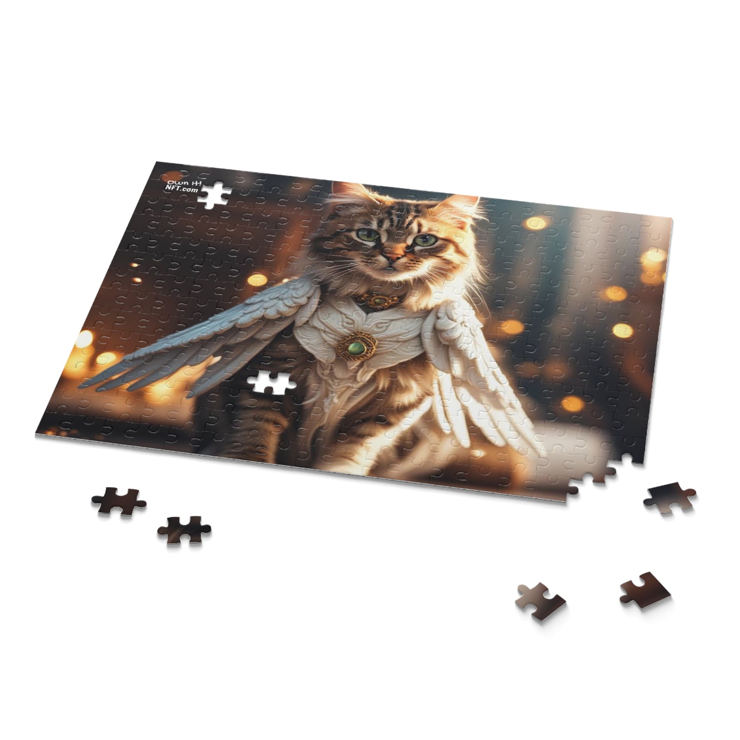 Angel of Nine Lives Cat Profession NFT Art Collection Puzzle (120, 252, 500-Piece)