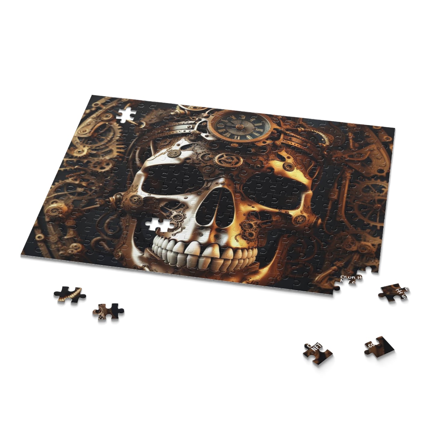 Steampunk Skull NFT Art Collection Puzzle (120, 252, 500-Piece)