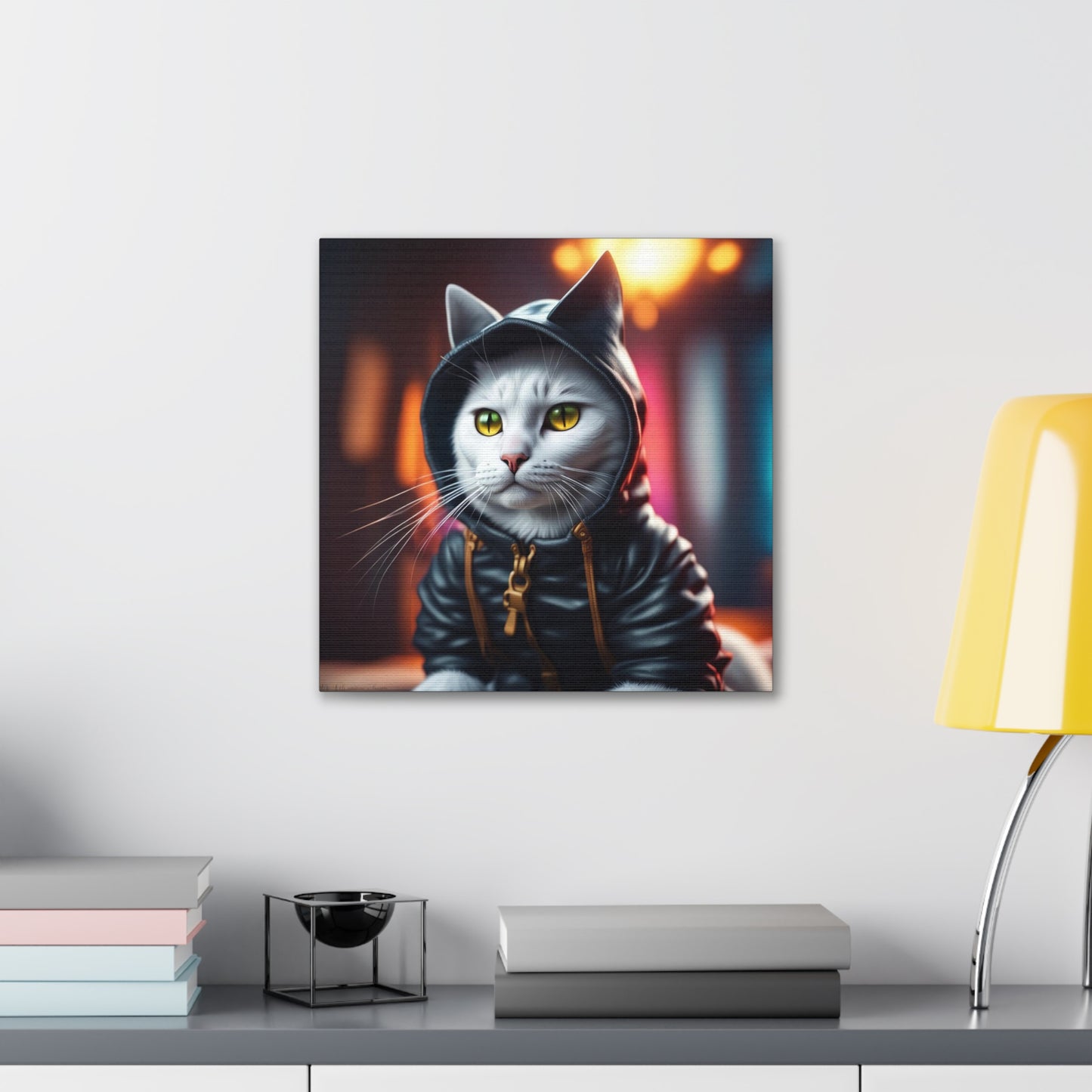 The Inner City Cat Profession NFT Art Canvas Gallery Wraps