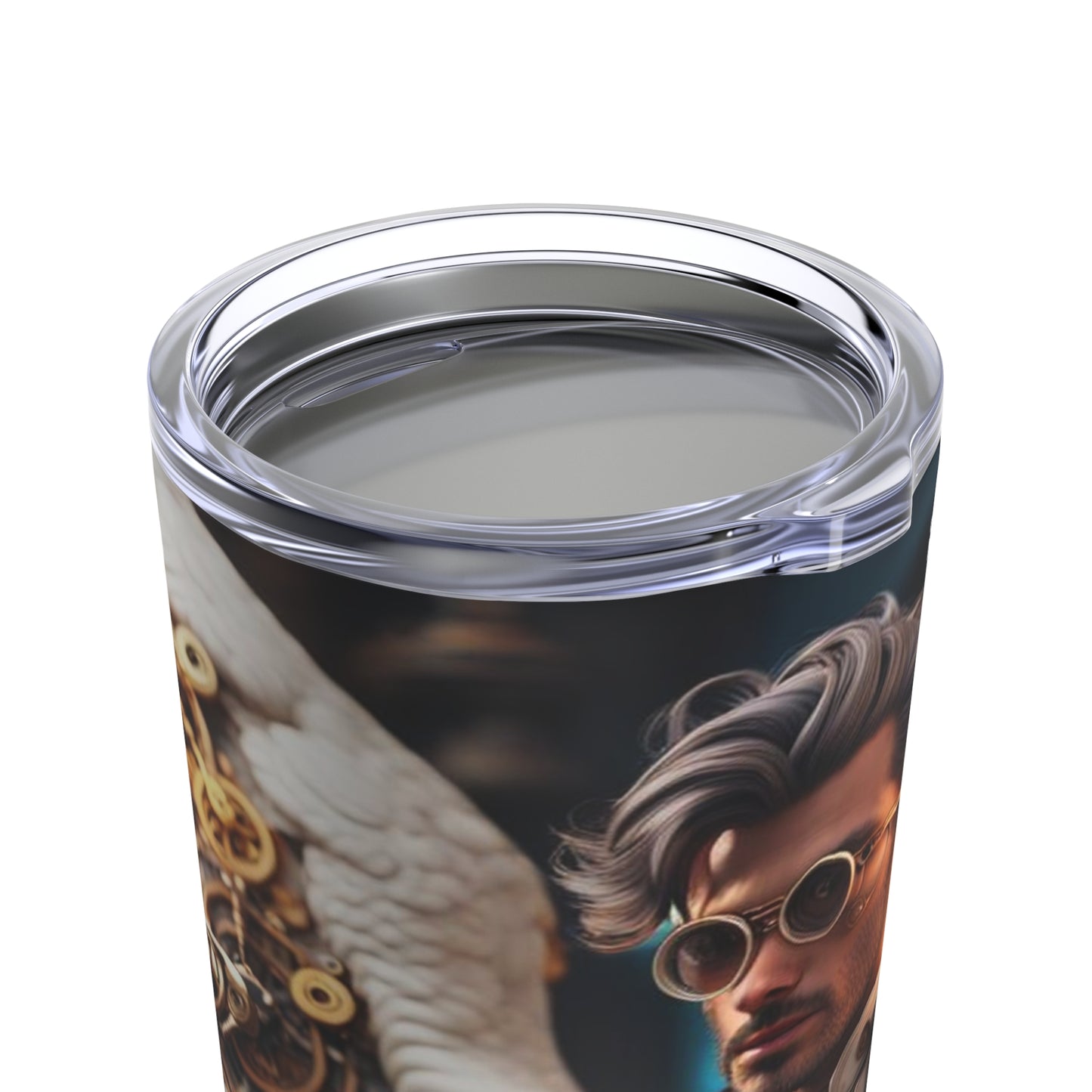 Steampunk Angel NFT Art Tumbler 20oz