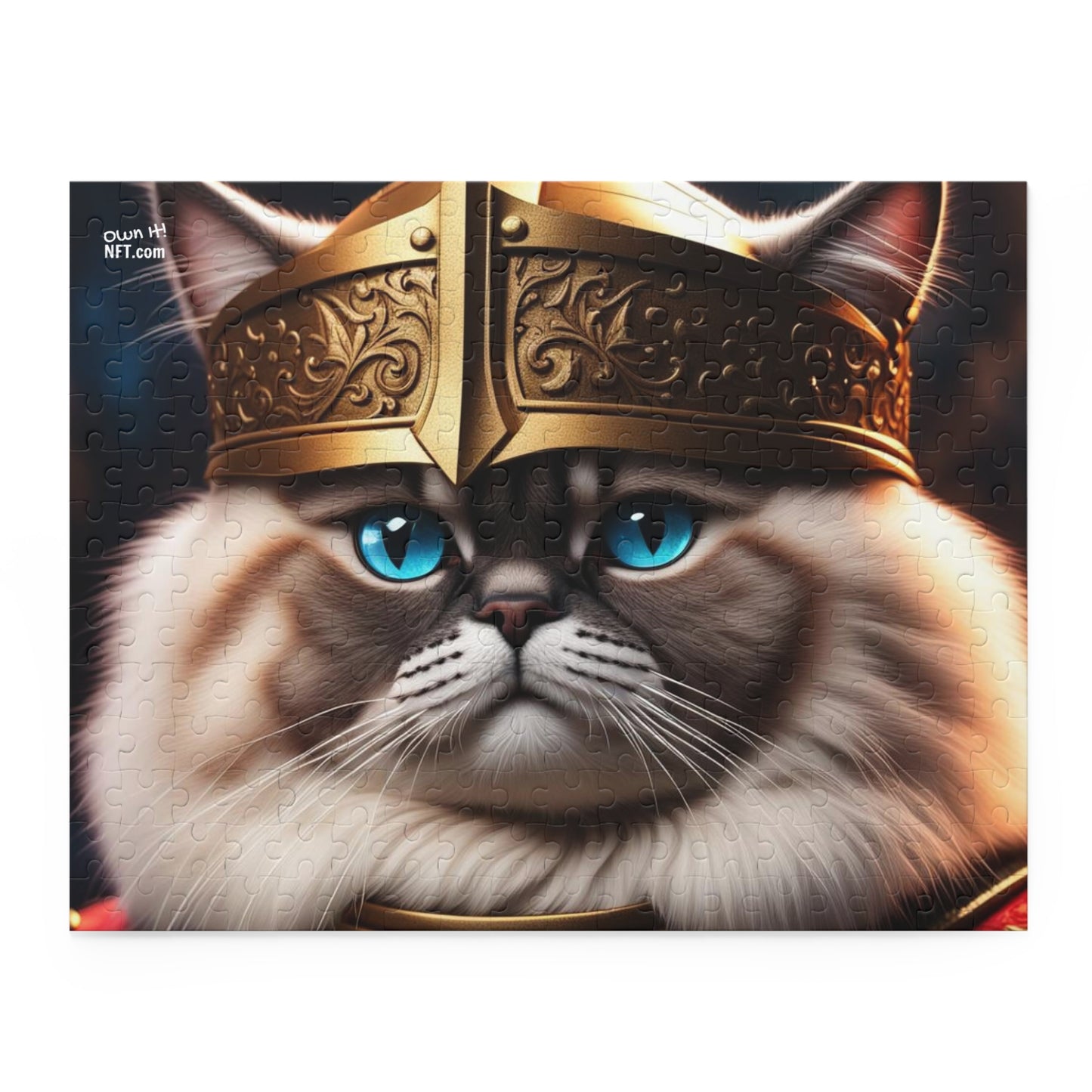 The King of Cats Profession NFT Art Collection Puzzle (120, 252, 500-Piece)