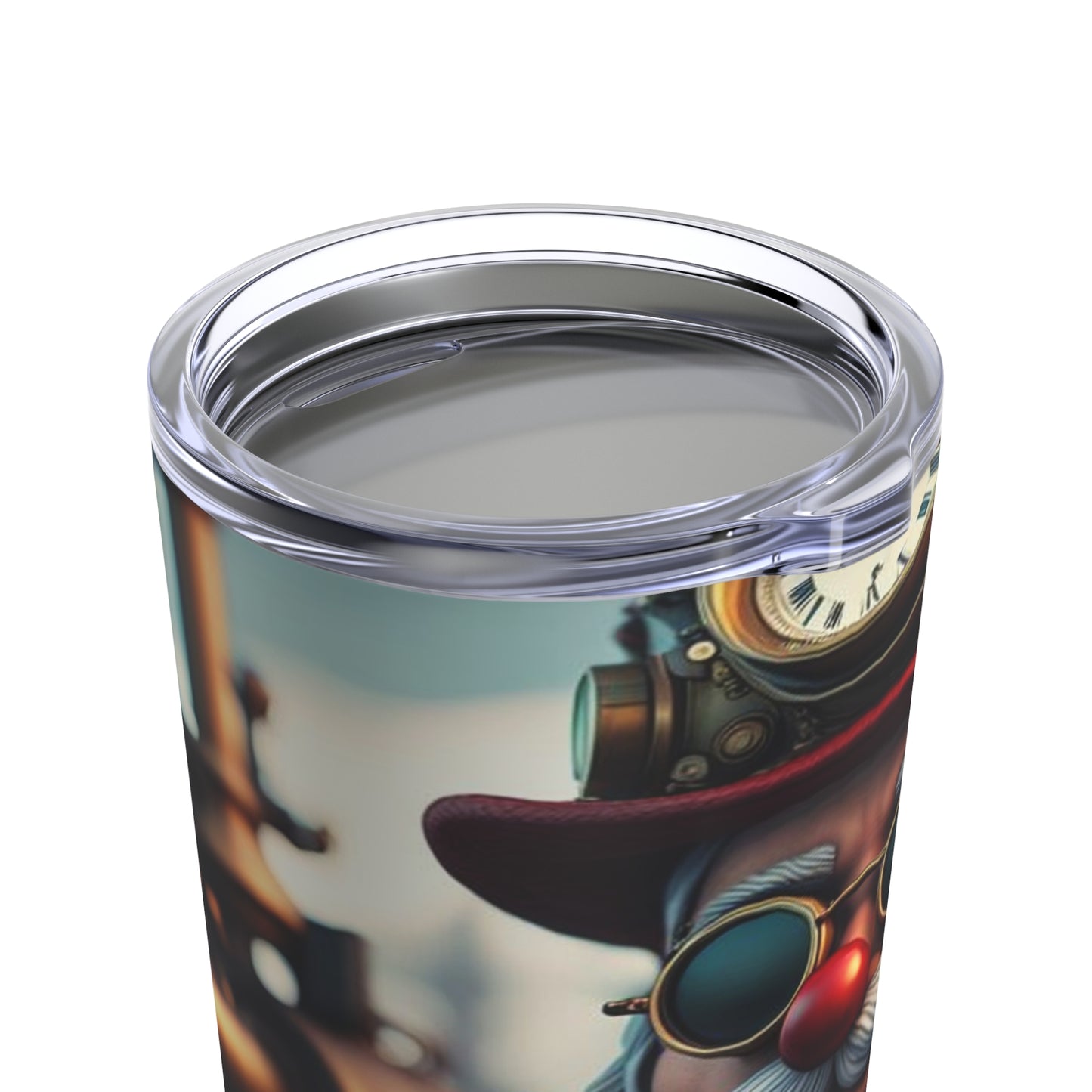 Steampunk Santa Claus NFT Art Tumbler 20oz