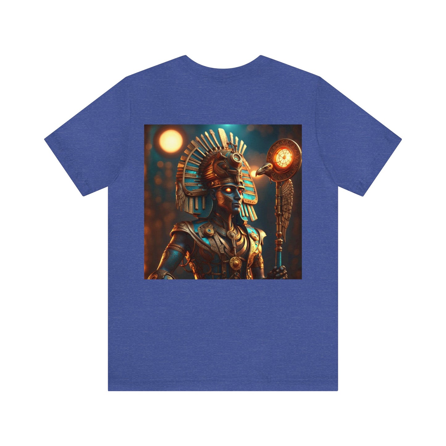 Steampunk Egyptian God Horus NFT Unisex Jersey Short Sleeve Tee T-Shirt