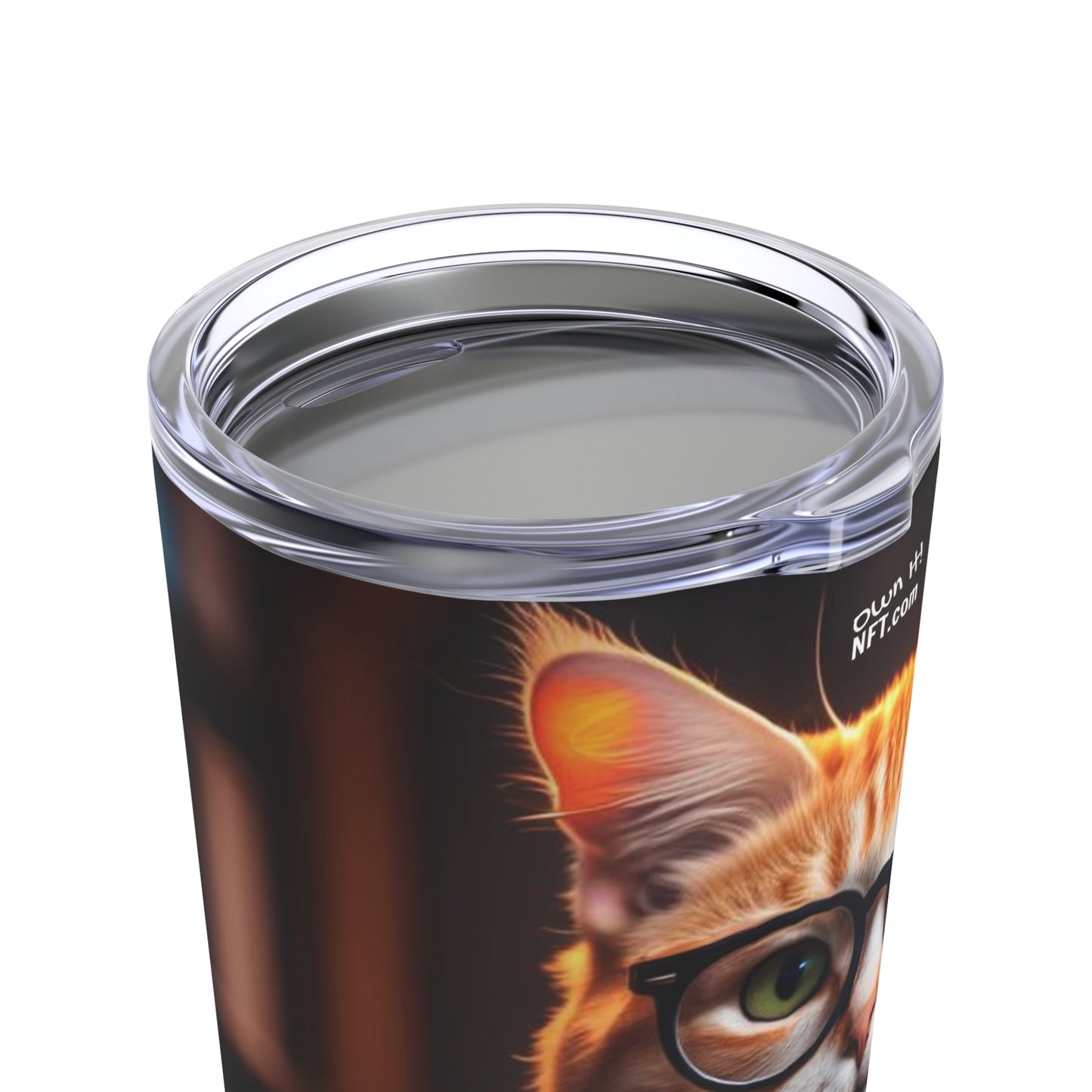 The Information Technology Cat Profession NFT Art Tumbler 20oz