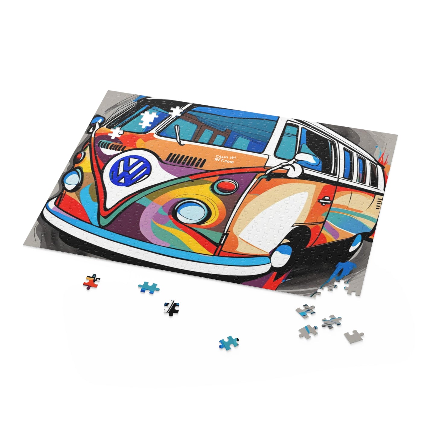 The VW Bus Everything Else Art Collection Puzzle (120, 252, 500-Piece)