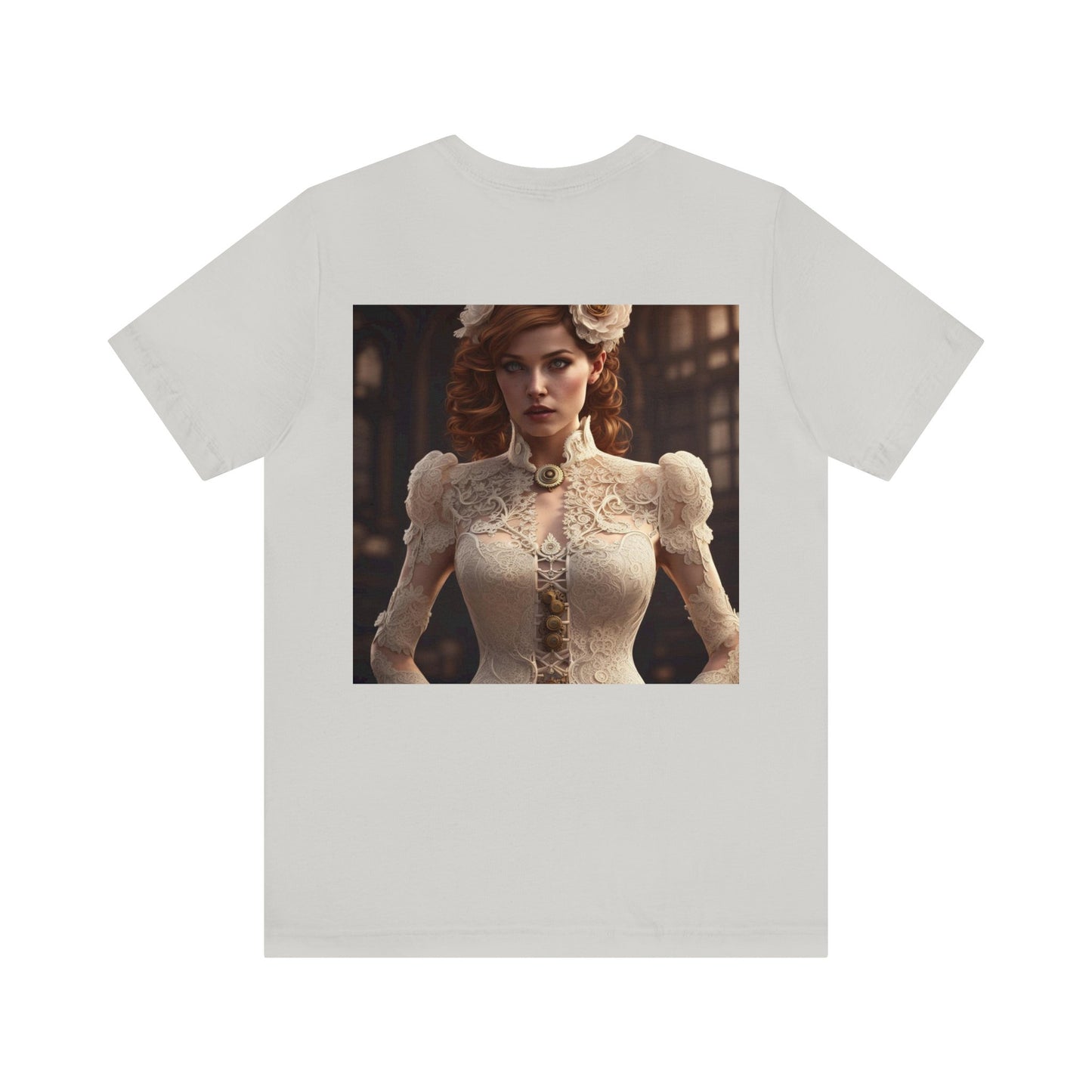 Steampunk Wedding Dress NFT Unisex Jersey Short Sleeve Tee T-Shirt