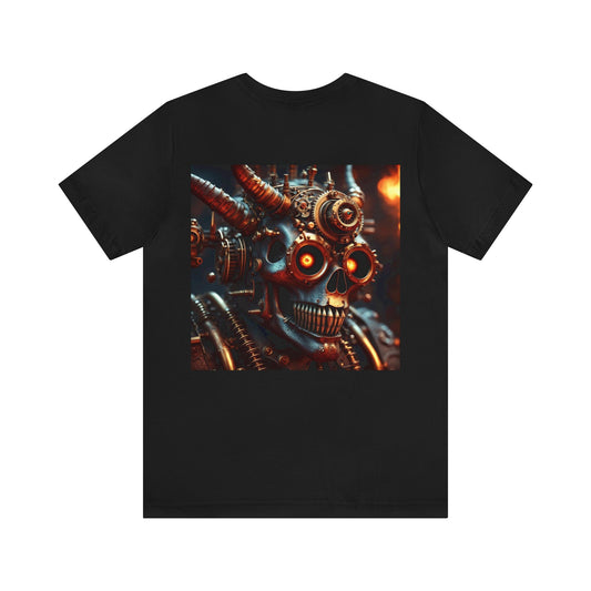 Steampunk Devil NFT Unisex Jersey Short Sleeve Tee T-Shirt