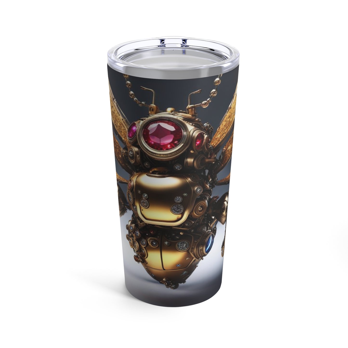 Steampunk Bumblebee NFT Art Tumbler 20oz